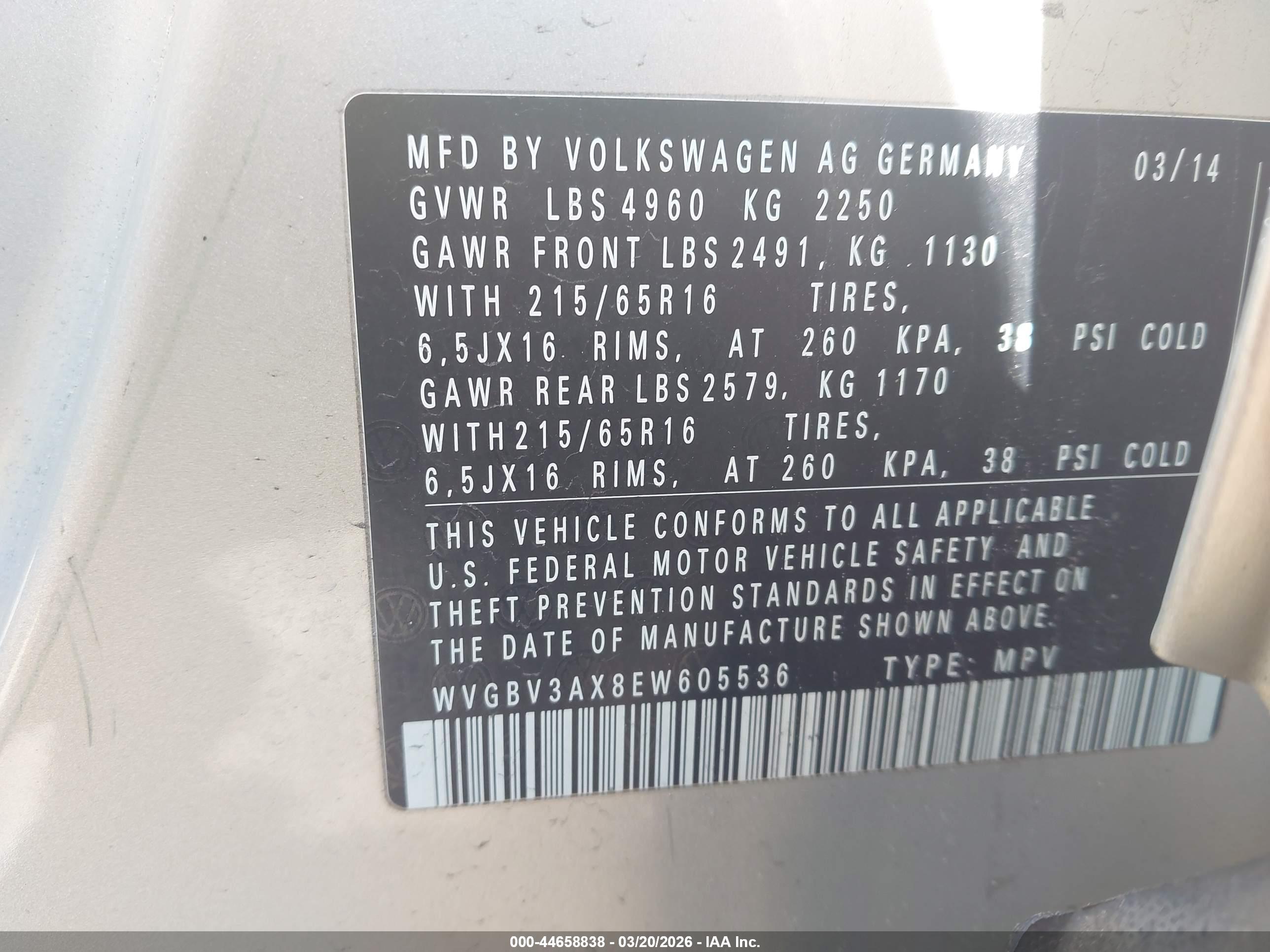 VOLKSWAGEN TIGUAN image 9