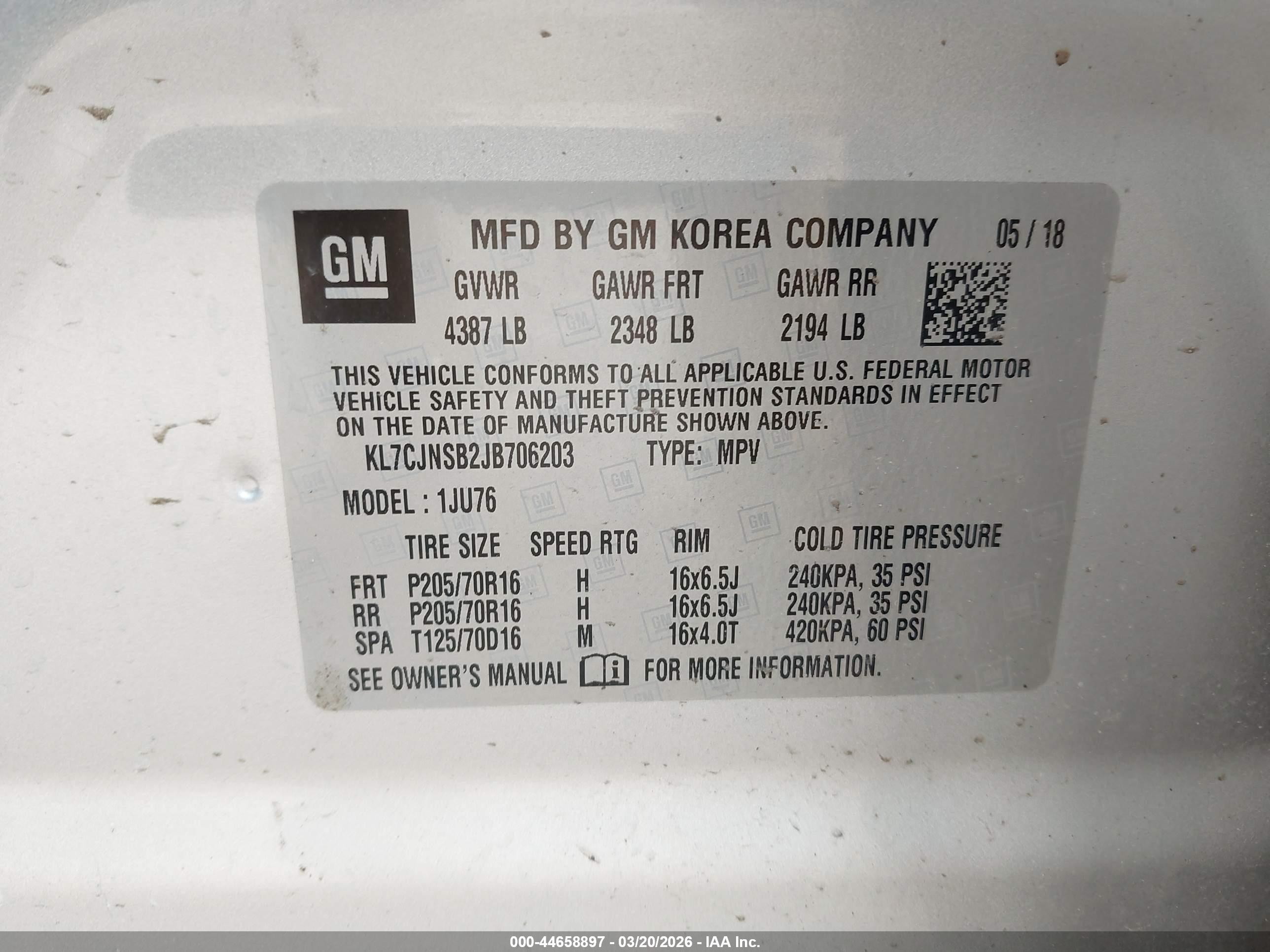 CHEVROLET TRAX image 9