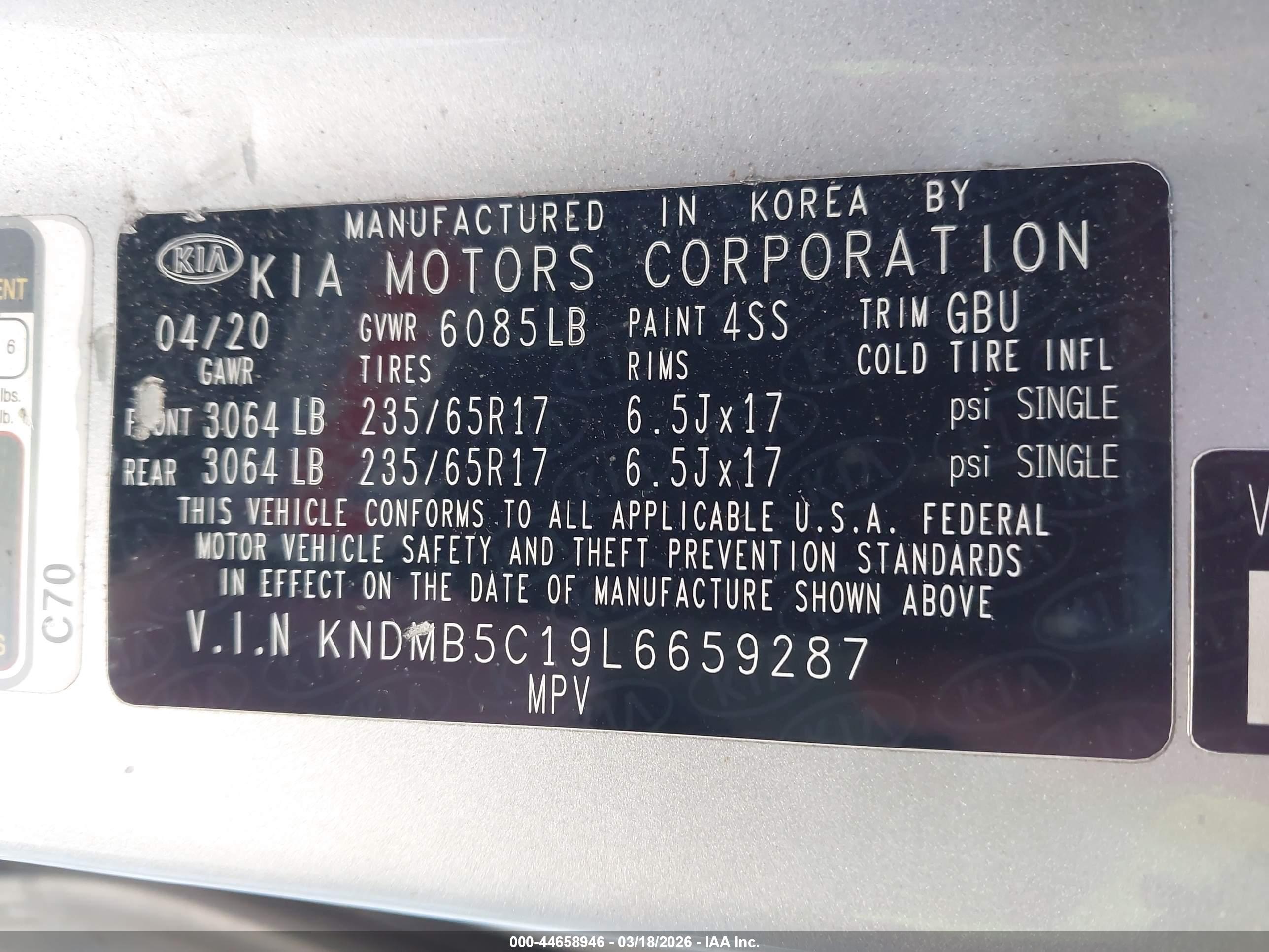KIA SEDONA image 9