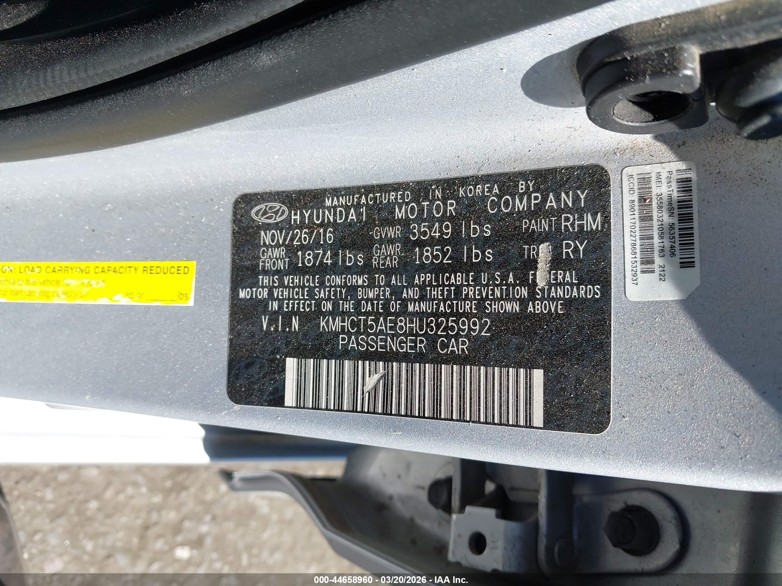 HYUNDAI ACCENT image 9