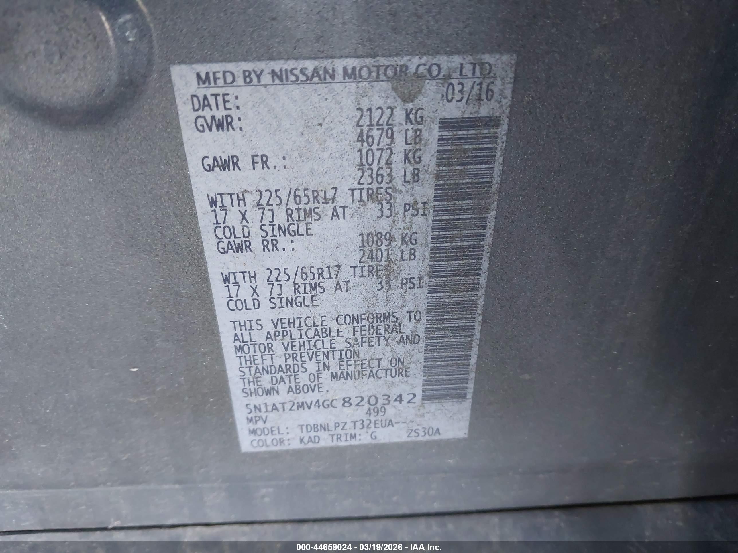 NISSAN ROGUE image 9