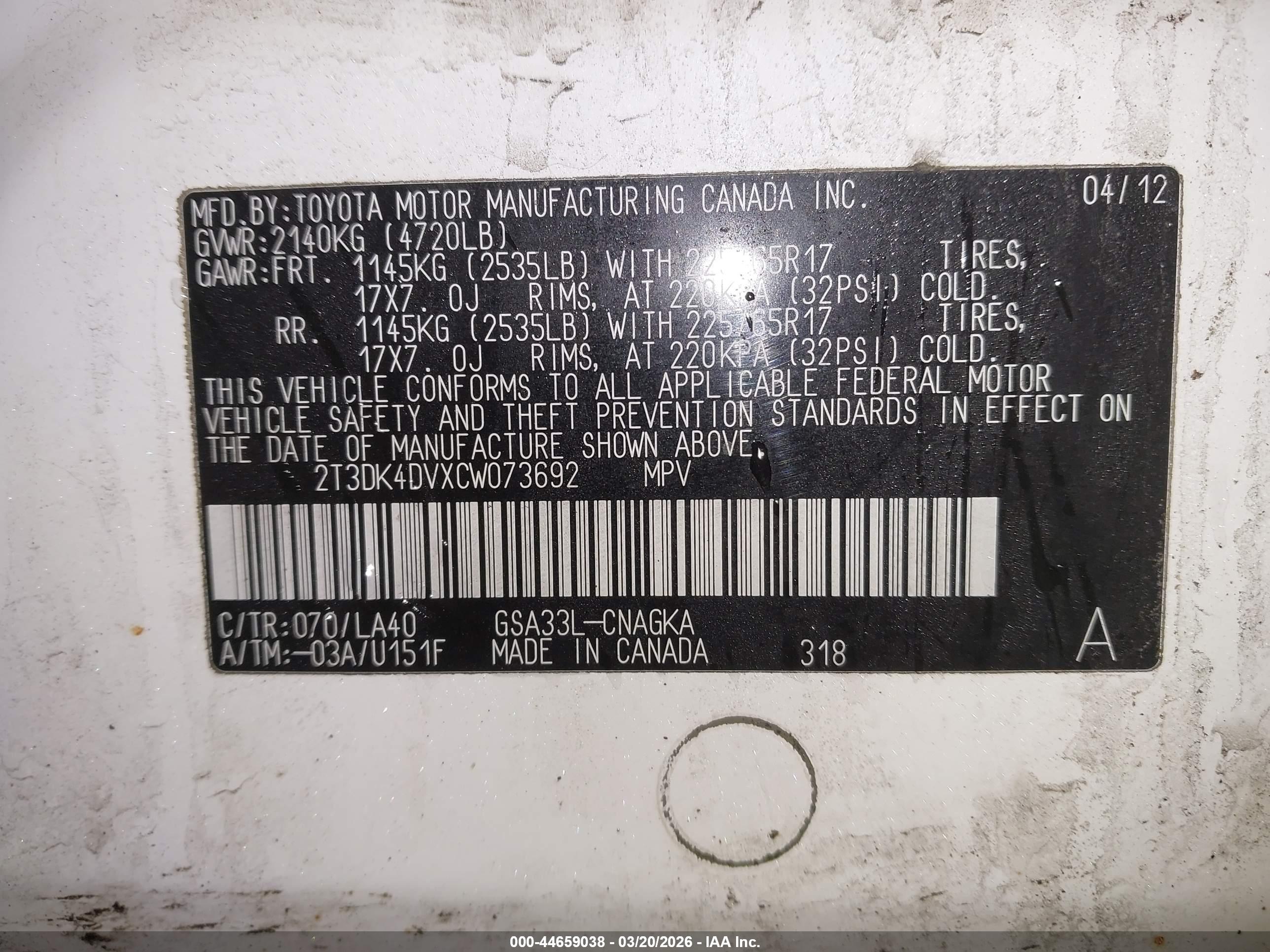 TOYOTA RAV4 image 9