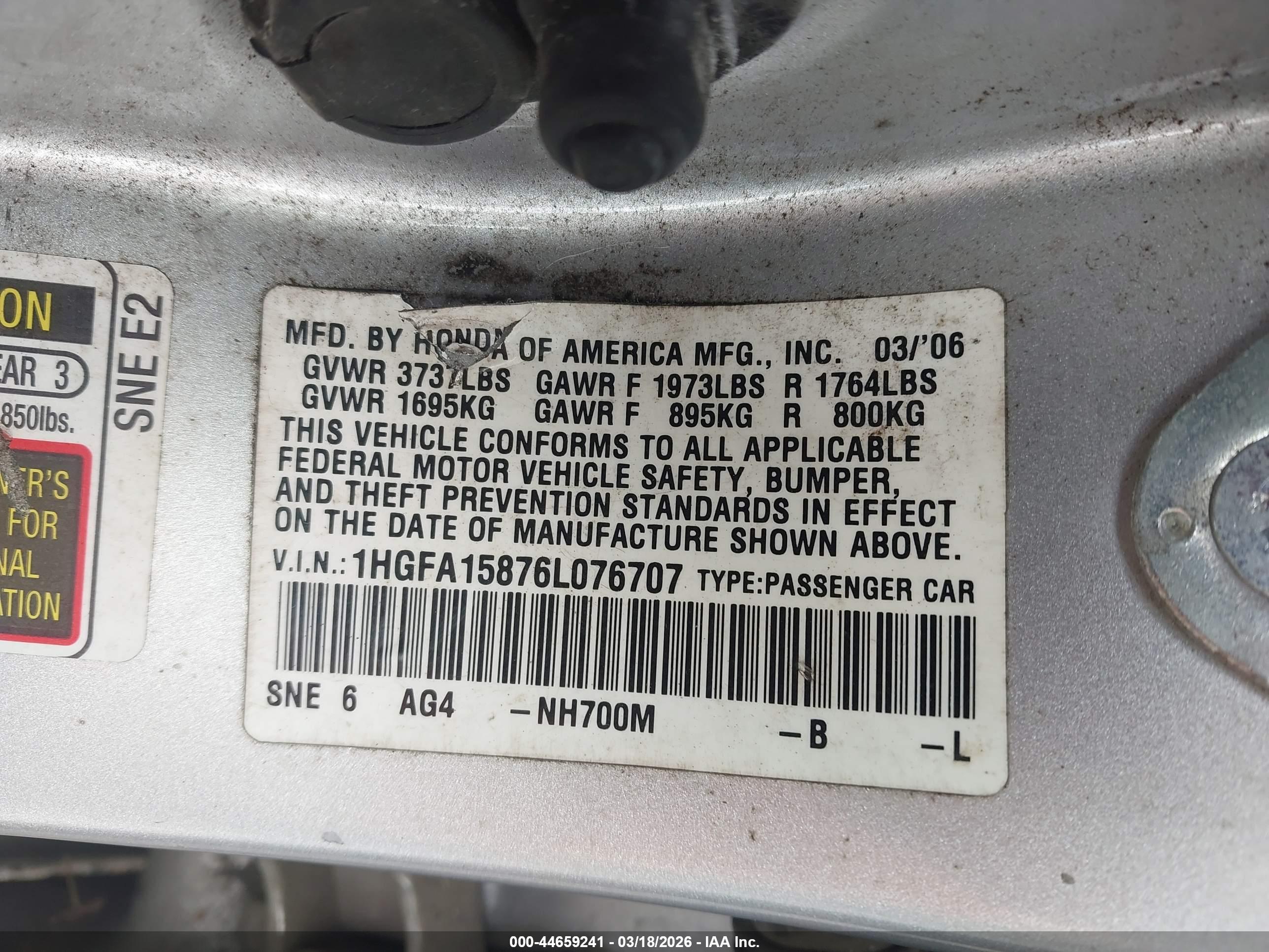 HONDA CIVIC image 9