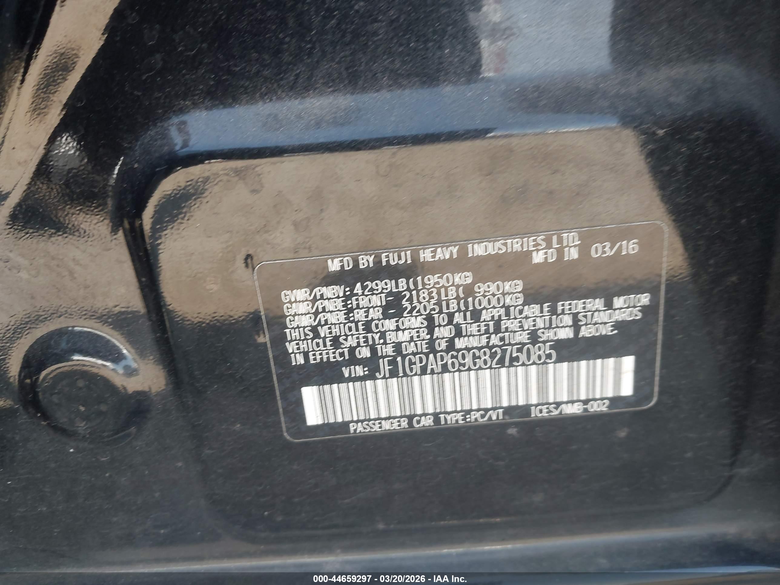 SUBARU IMPREZA image 9