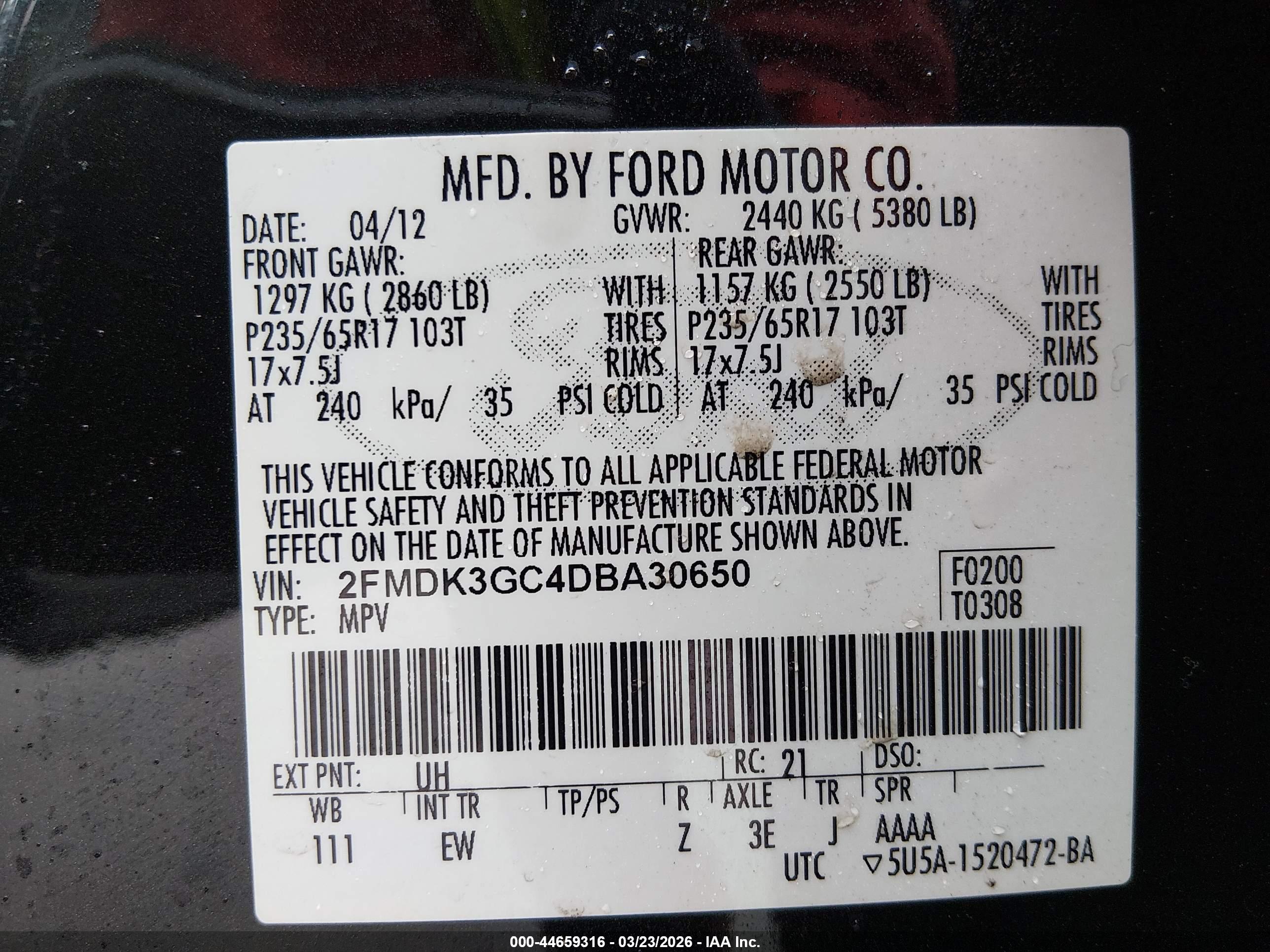 FORD EDGE image 9