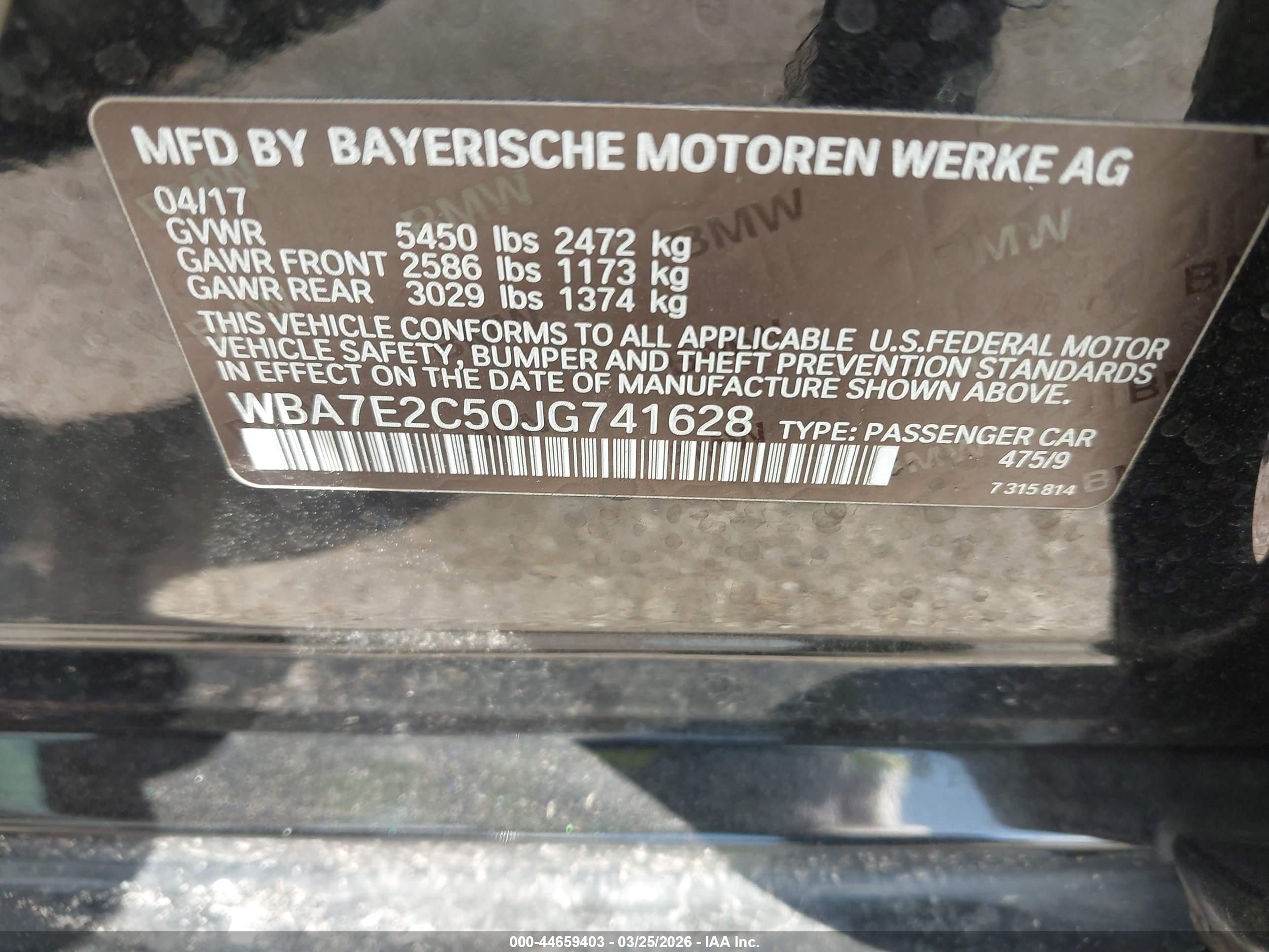 BMW 740I image 9