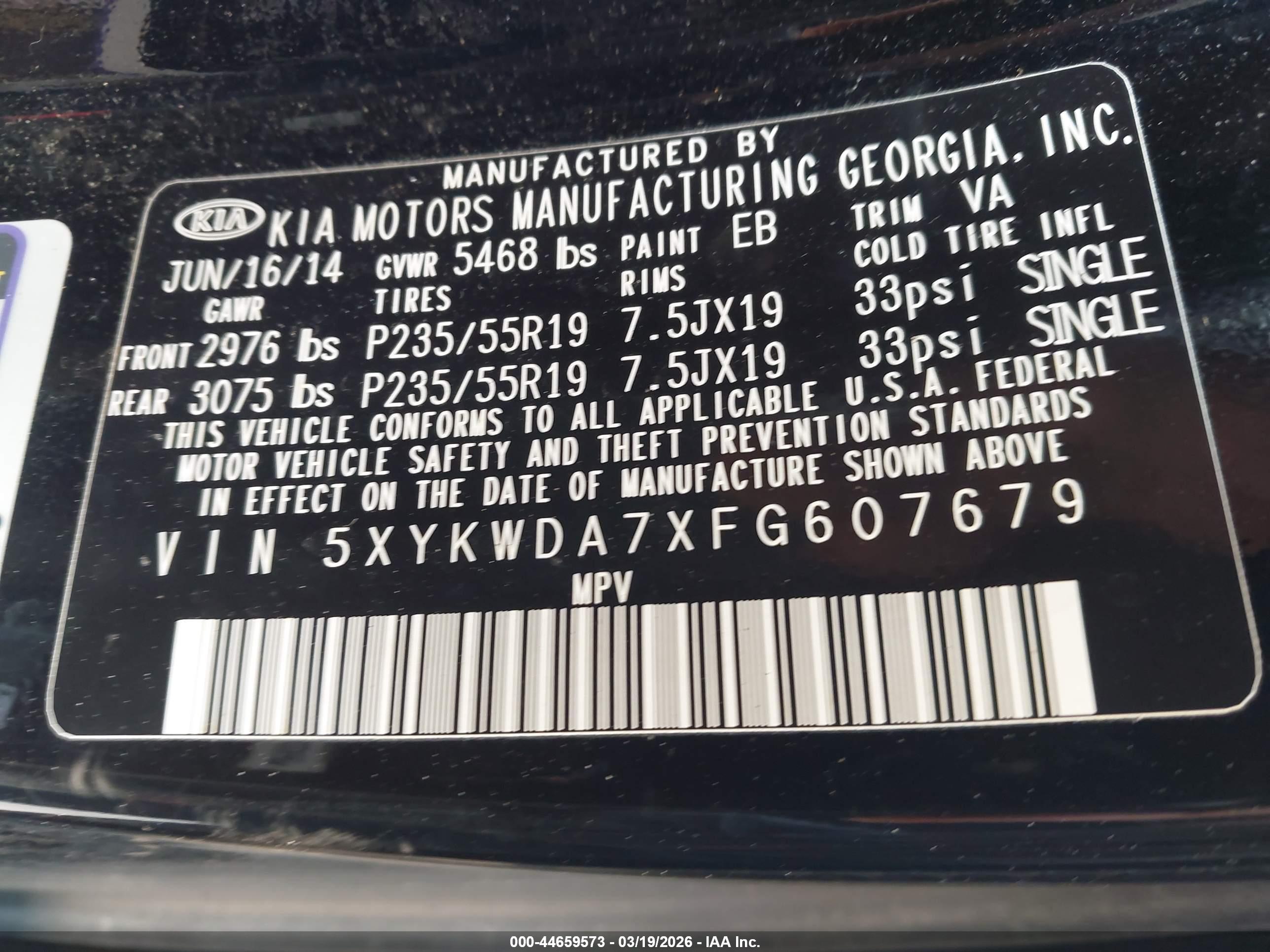 KIA SORENTO image 9