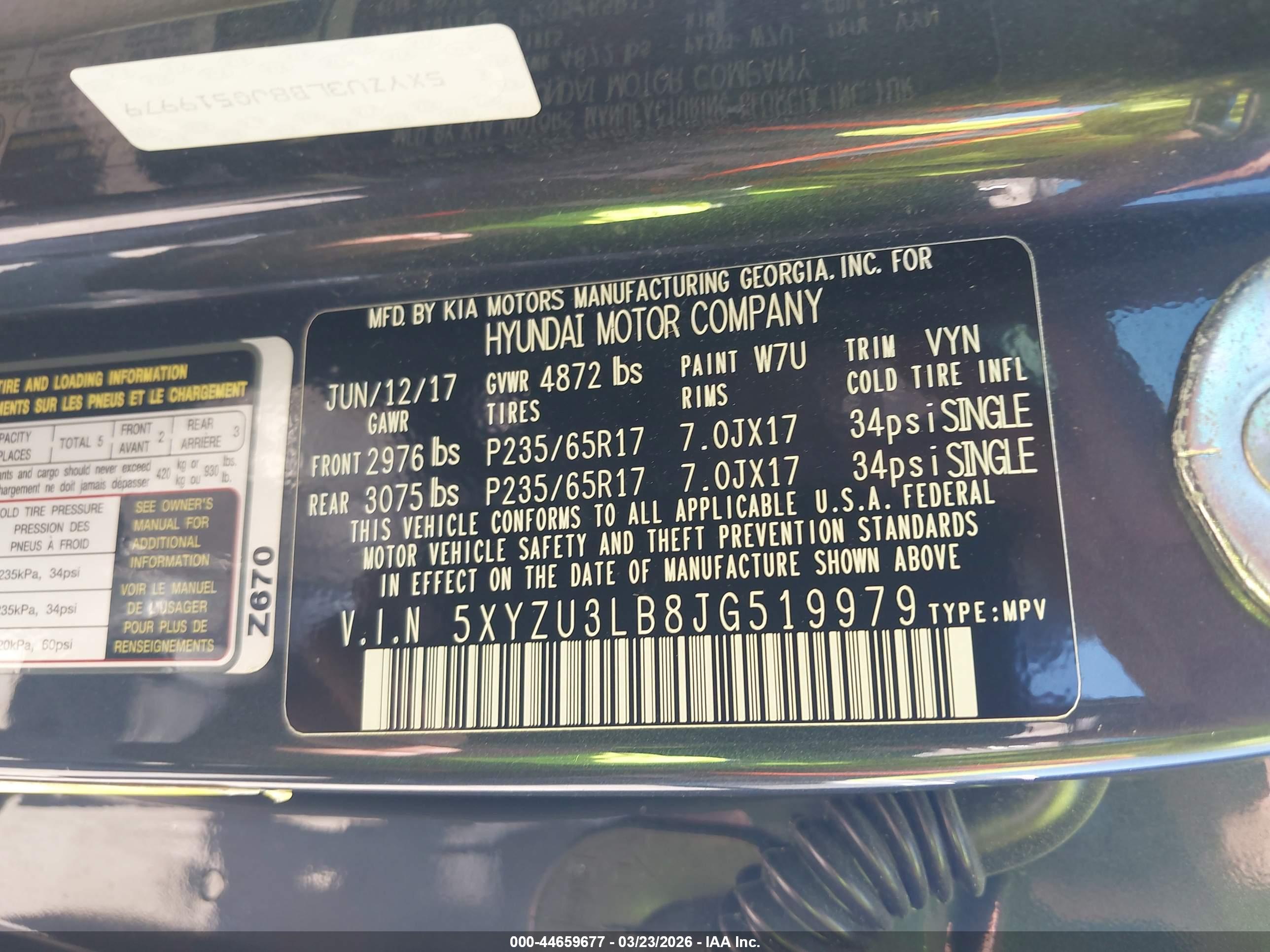 HYUNDAI SANTA image 9