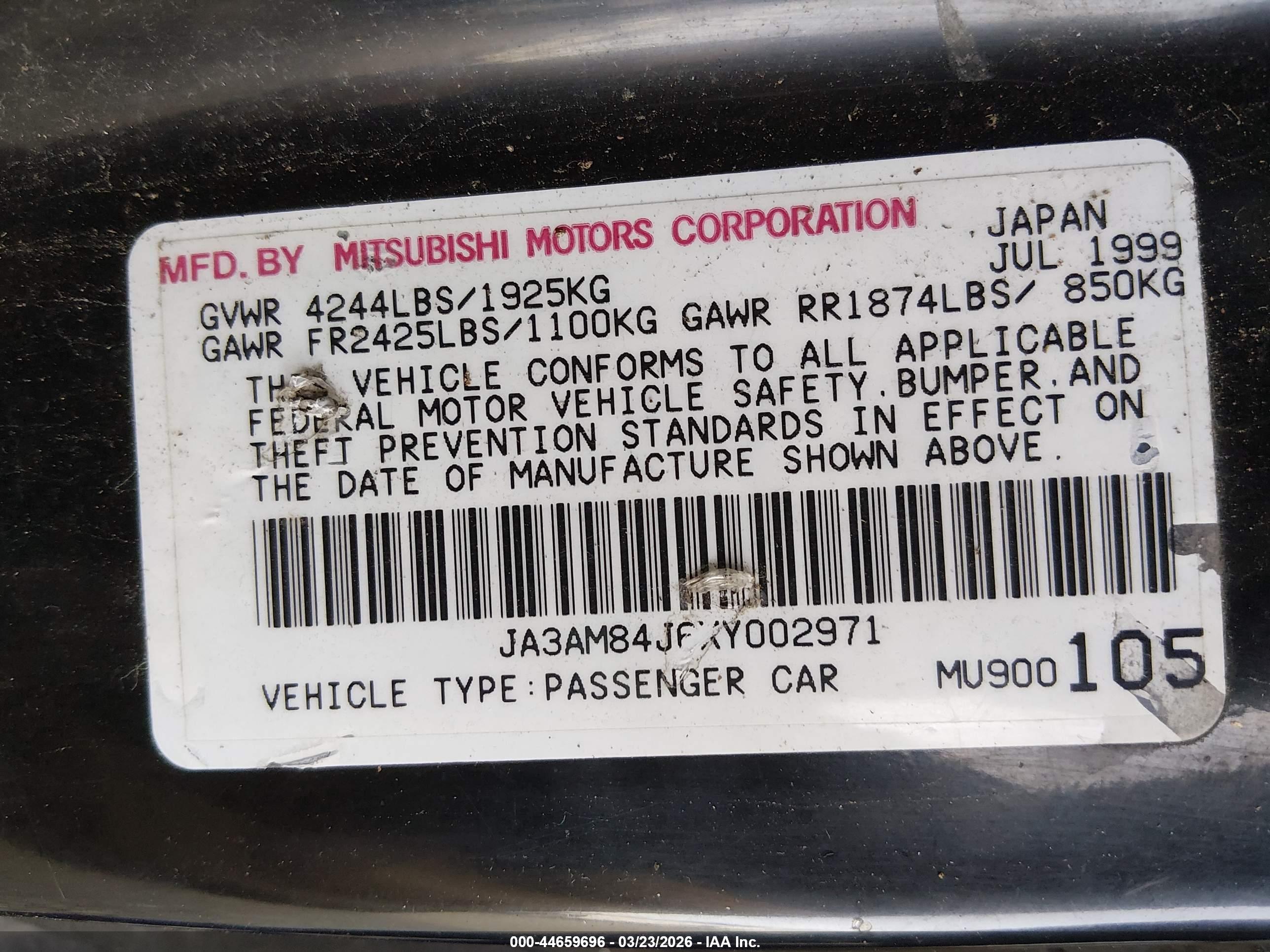 MITSUBISHI 3000 image 9