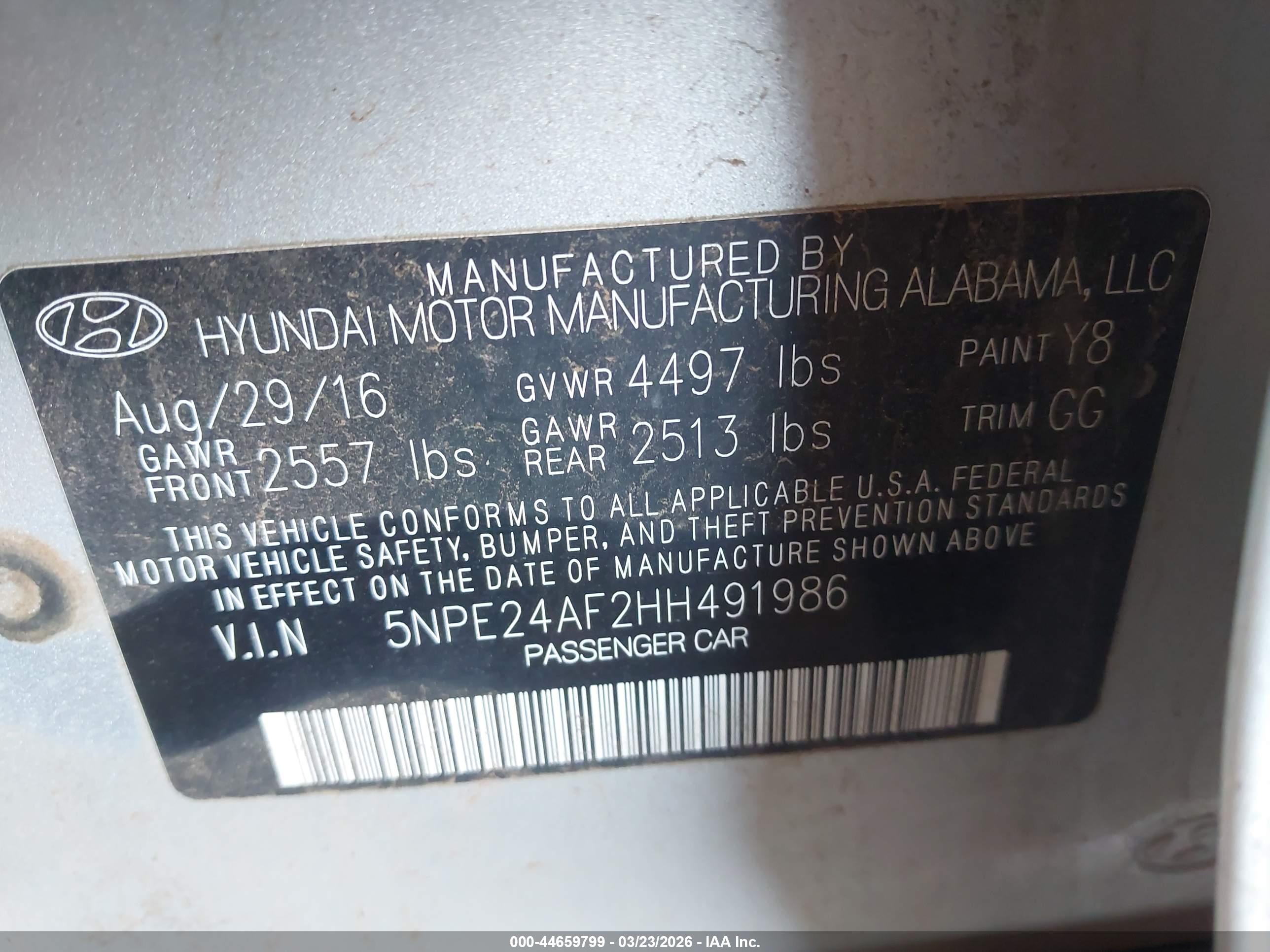HYUNDAI SONATA image 9