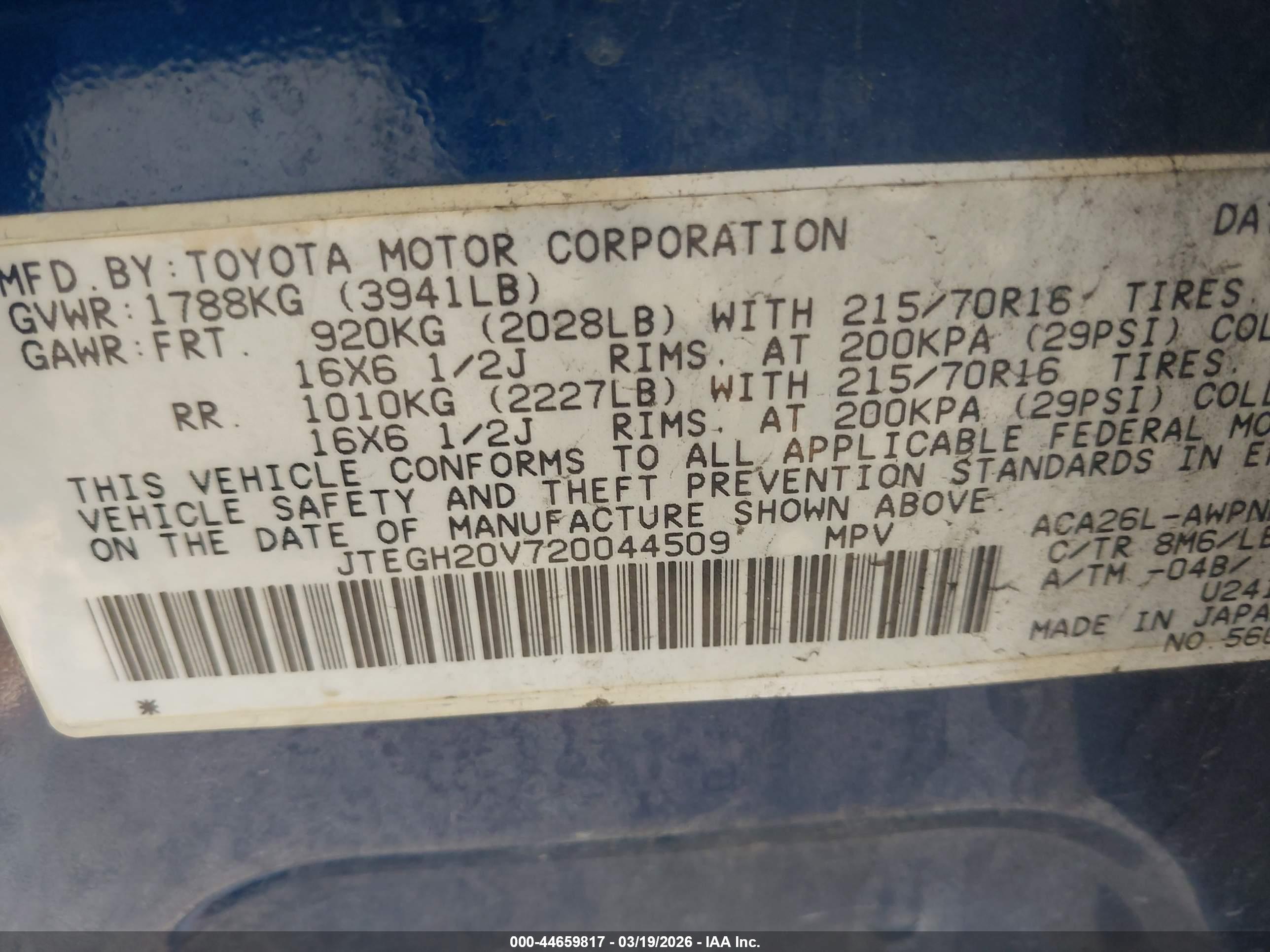 TOYOTA RAV4 image 9