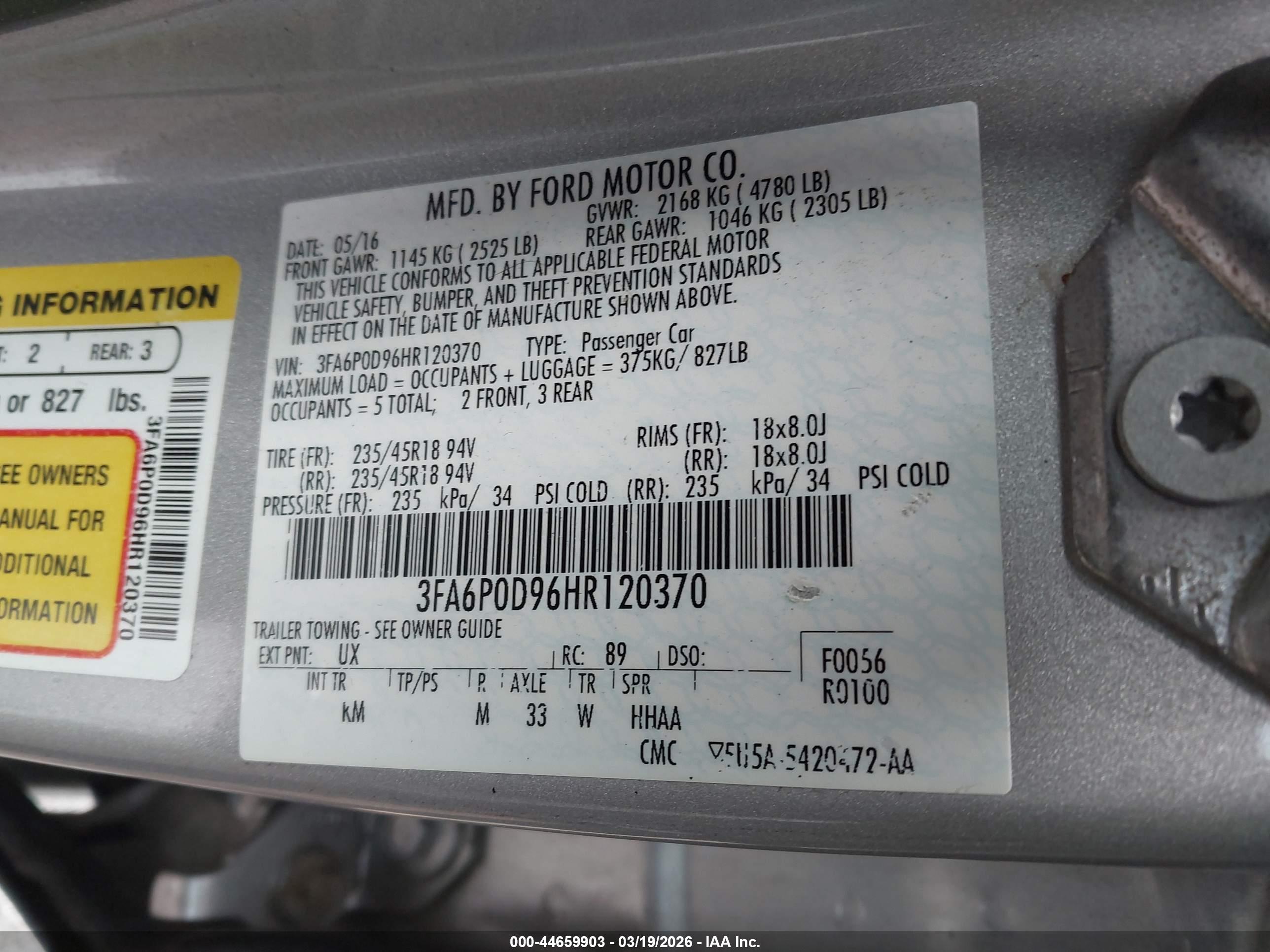 FORD FUSION image 9