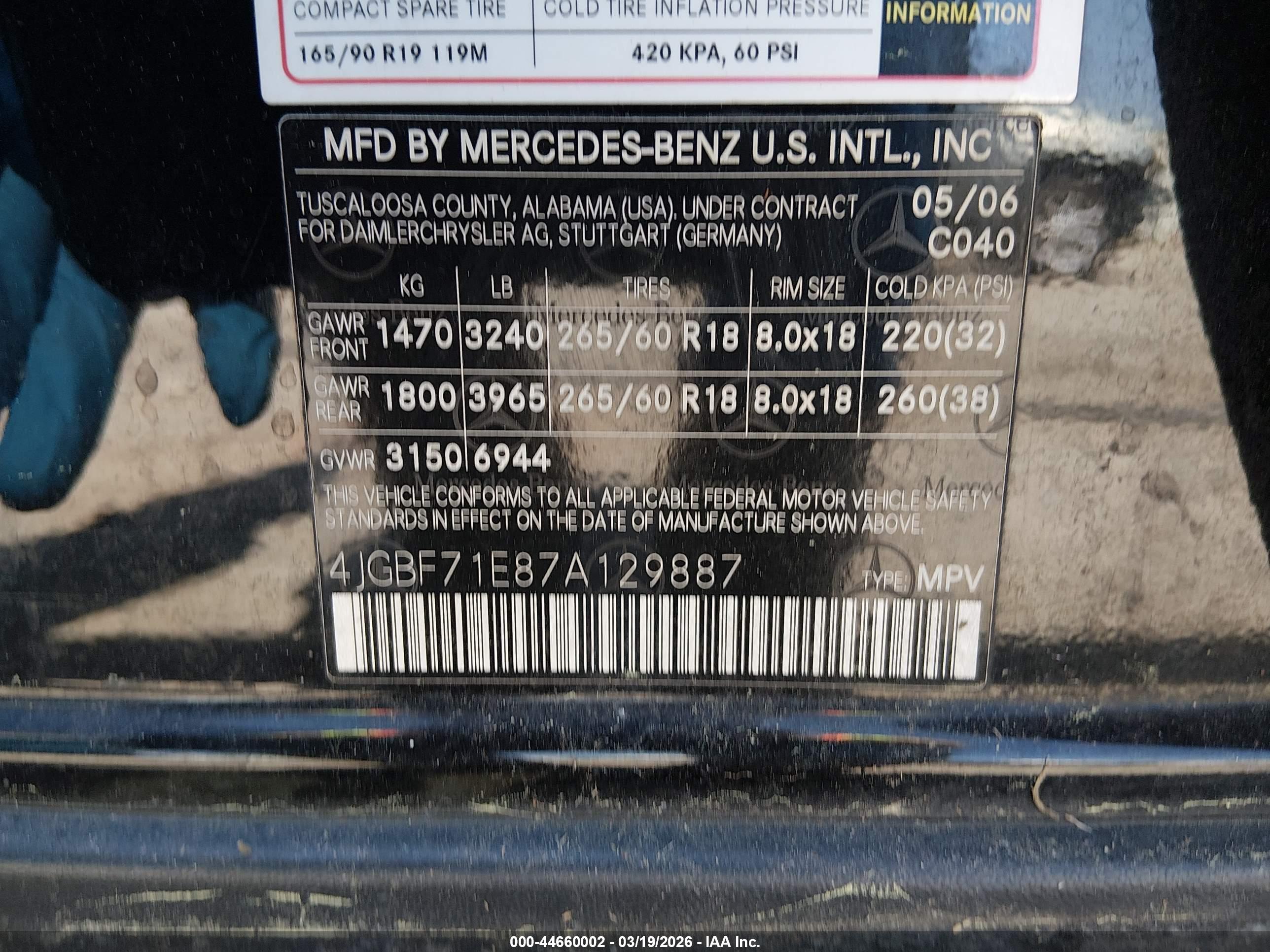 MERCEDES-BENZ GL image 9