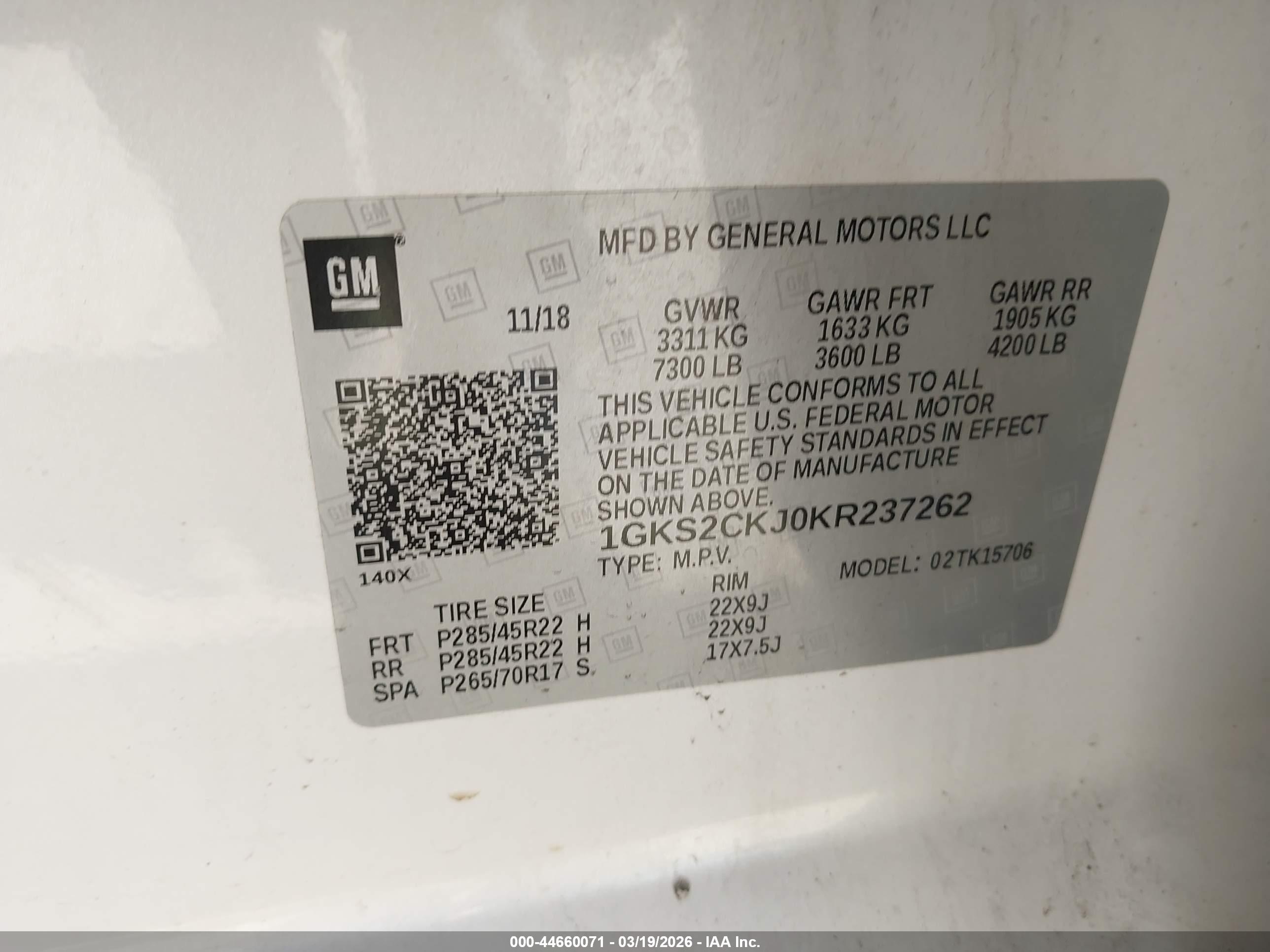 GMC YUKON image 9