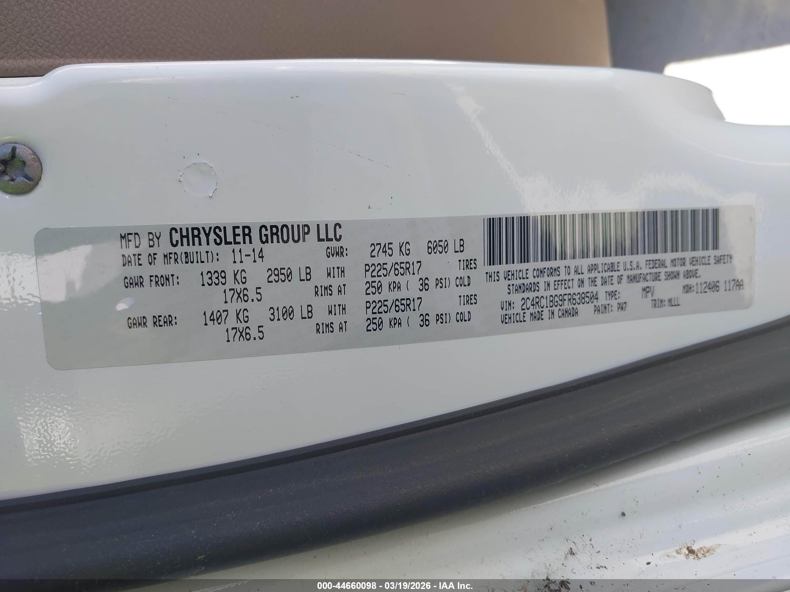 CHRYSLER TOWN image 9
