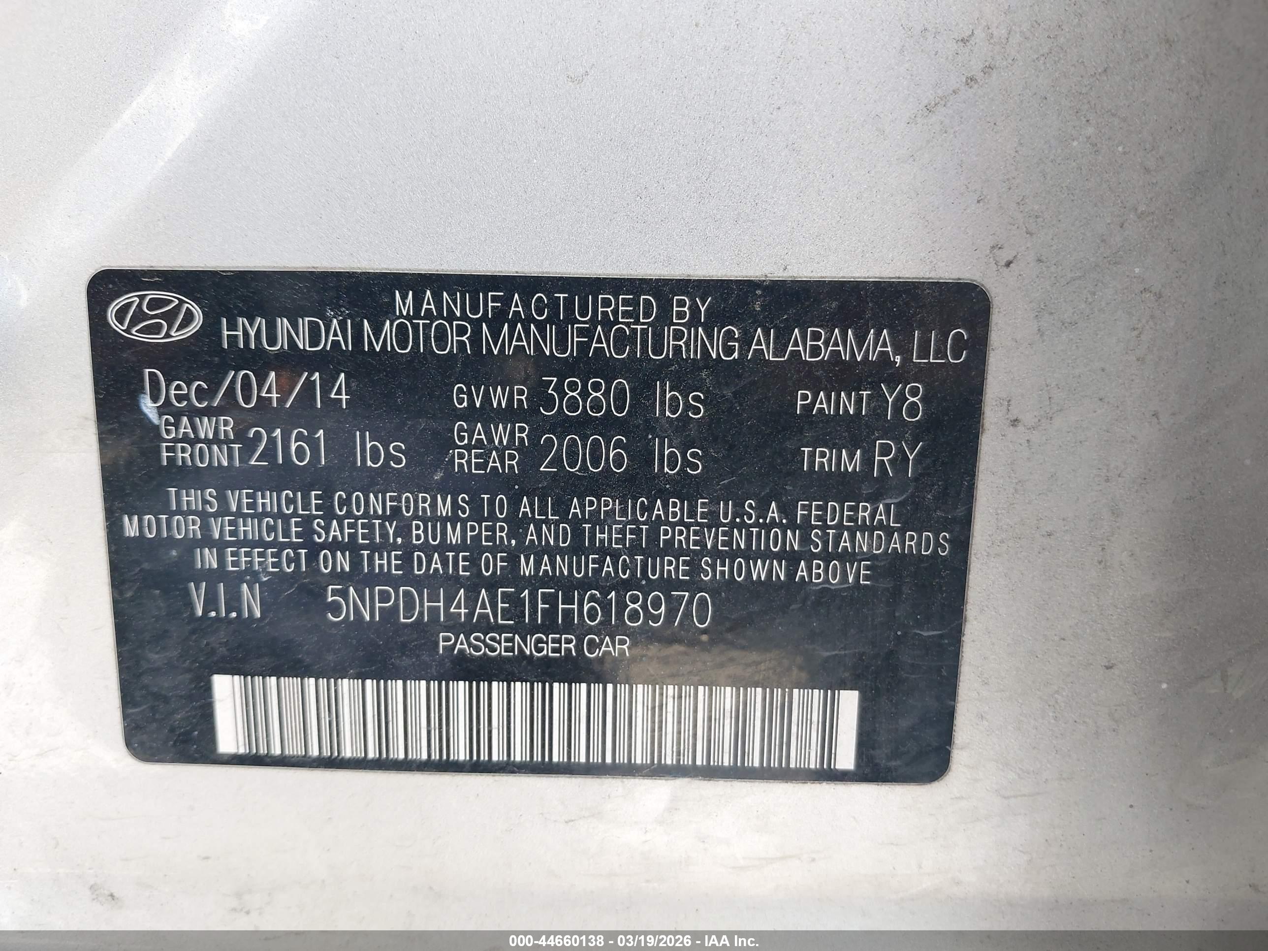 HYUNDAI ELANTRA image 9
