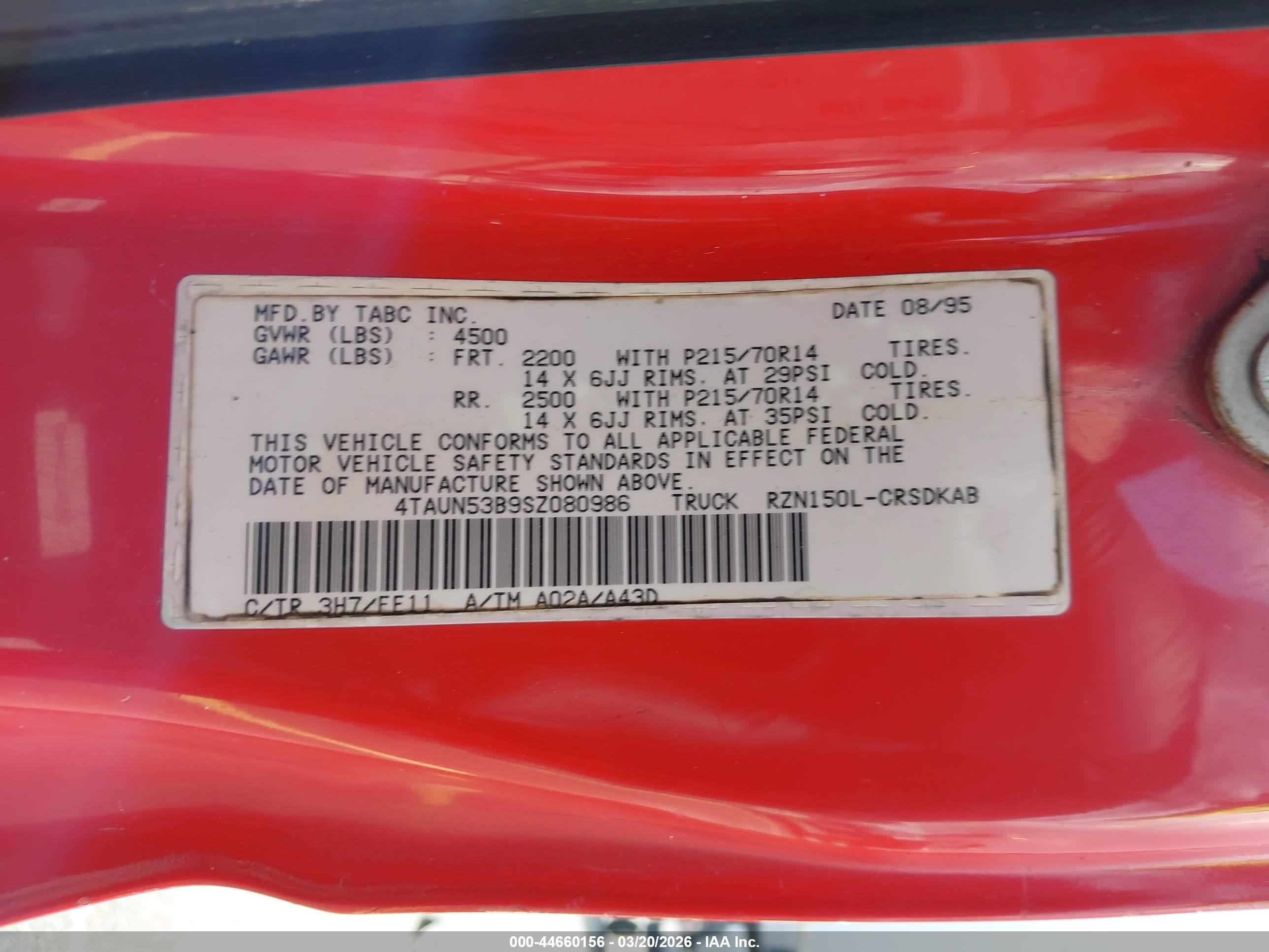 TOYOTA TACOMA image 9