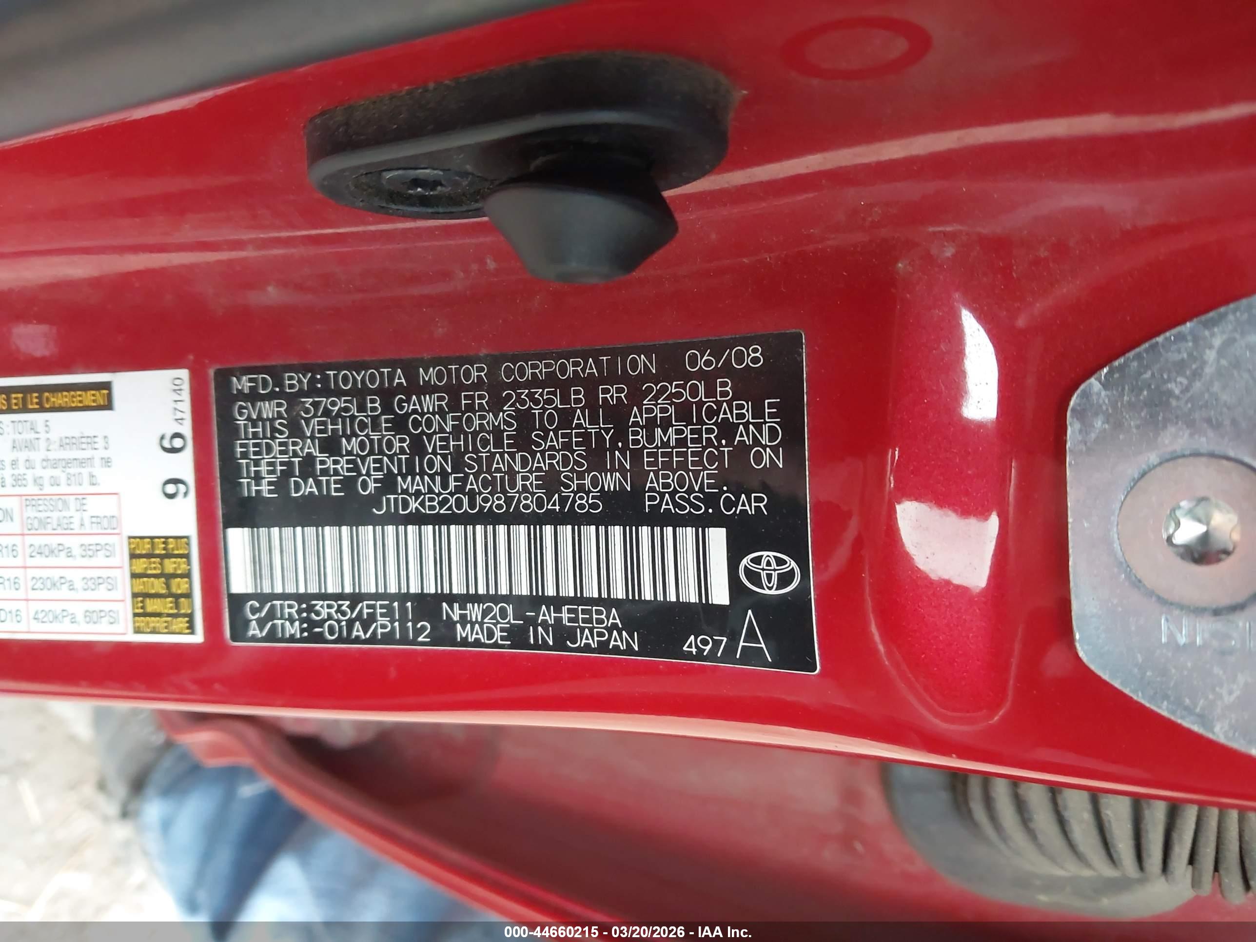 TOYOTA PRIUS image 9