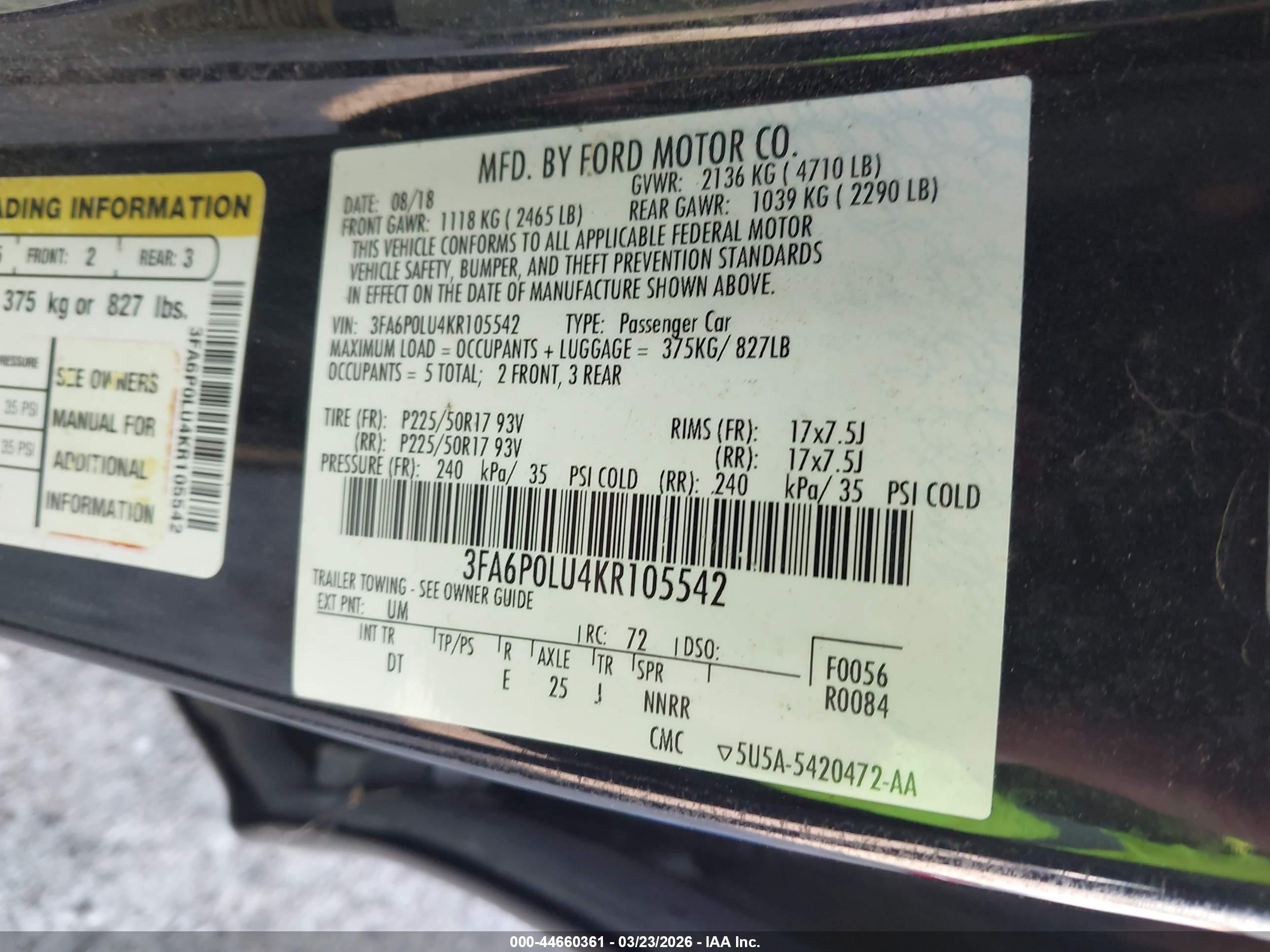 FORD FUSION image 9