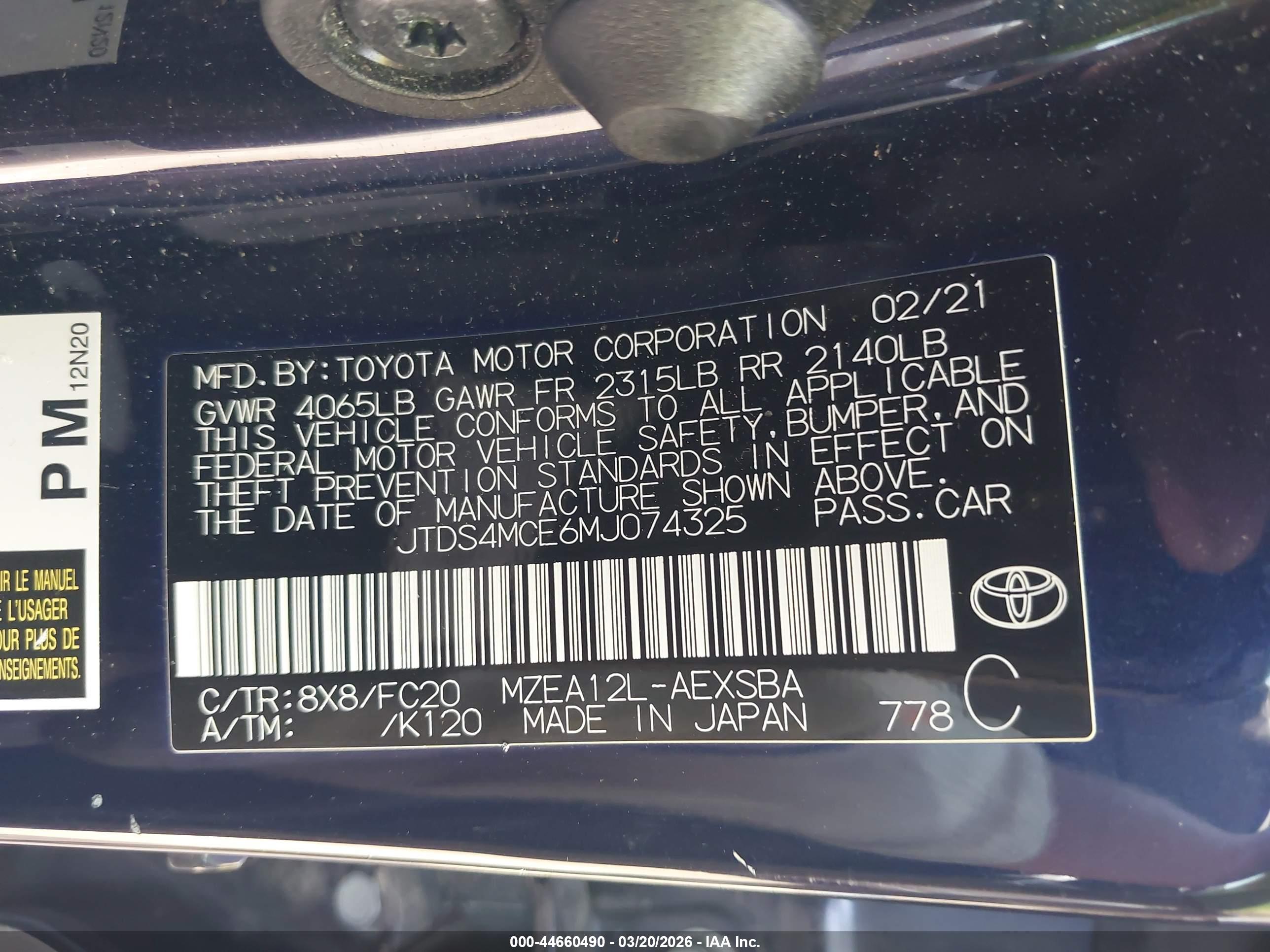 TOYOTA COROLLA image 9