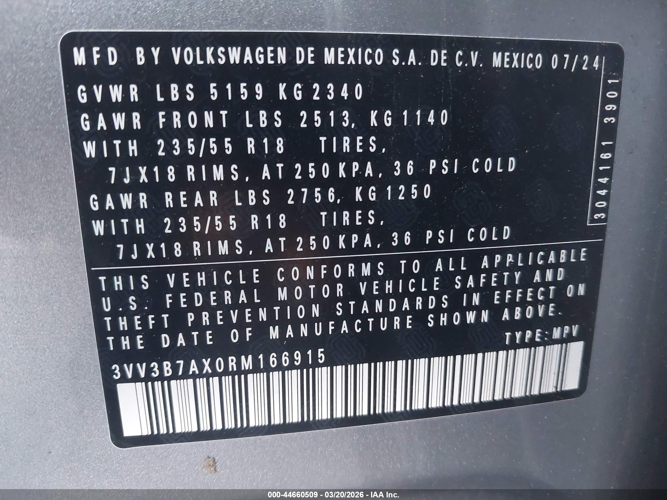 VOLKSWAGEN TIGUAN image 9