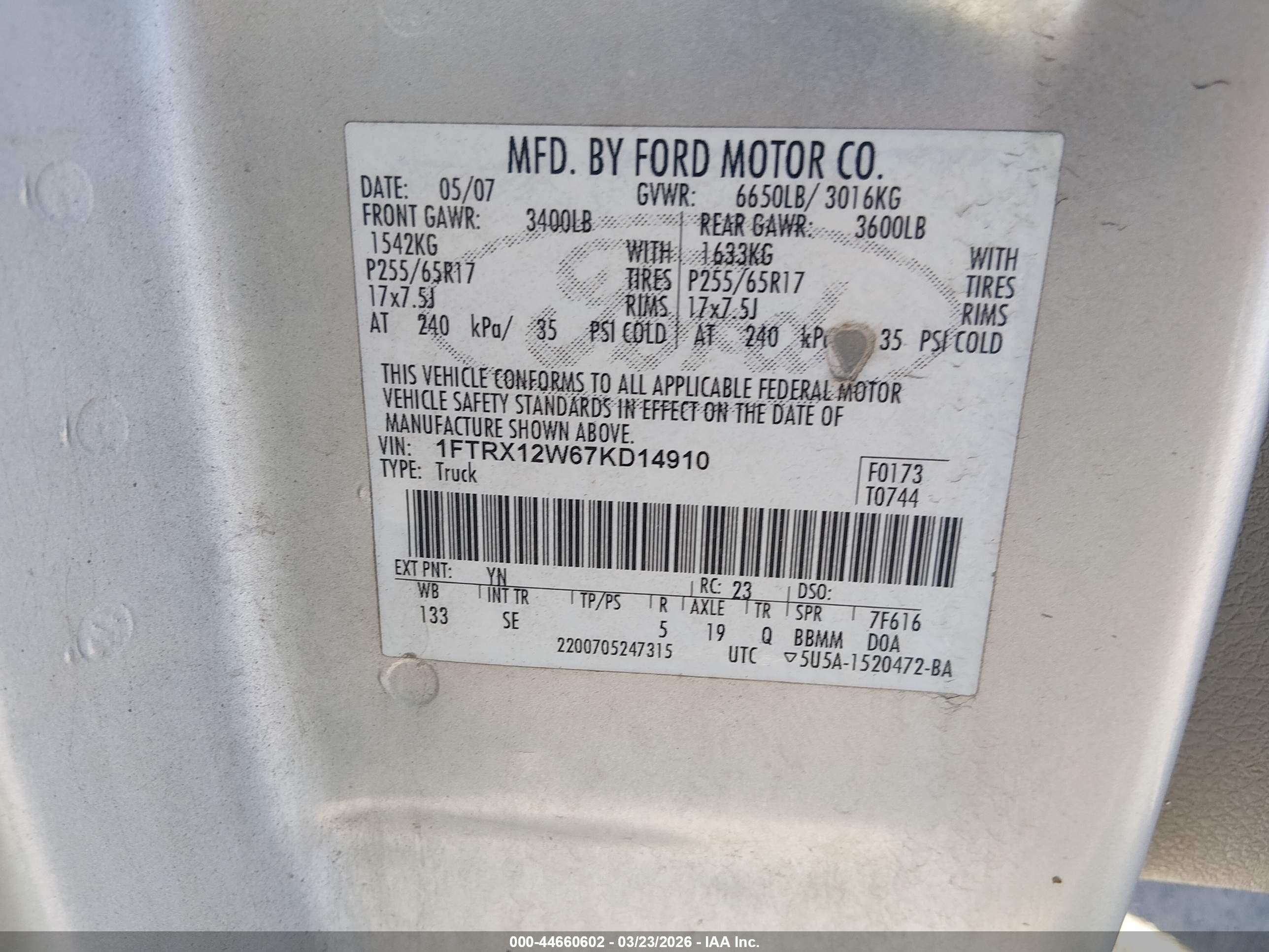 FORD F-150 image 9