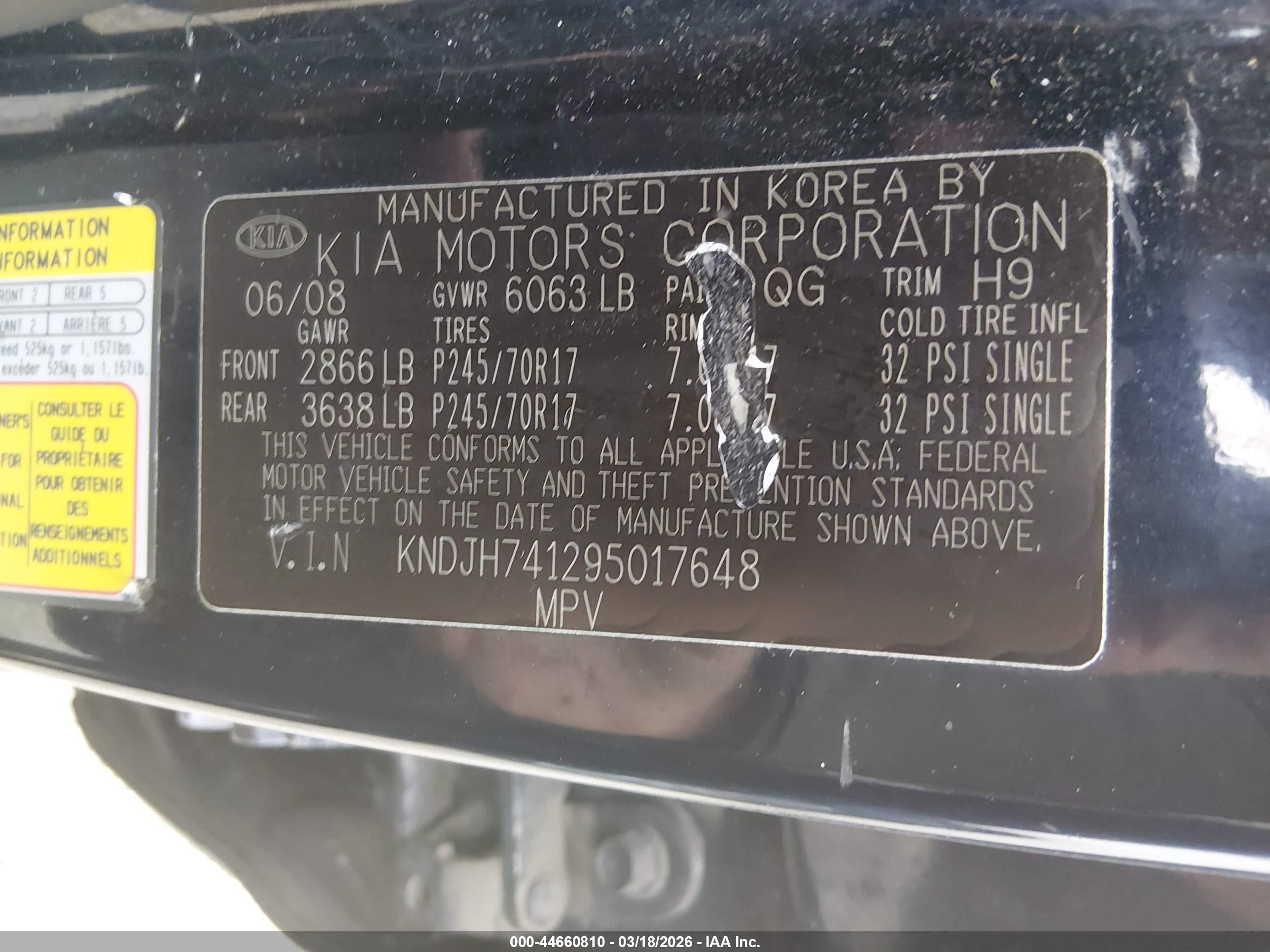 KIA BORREGO image 9