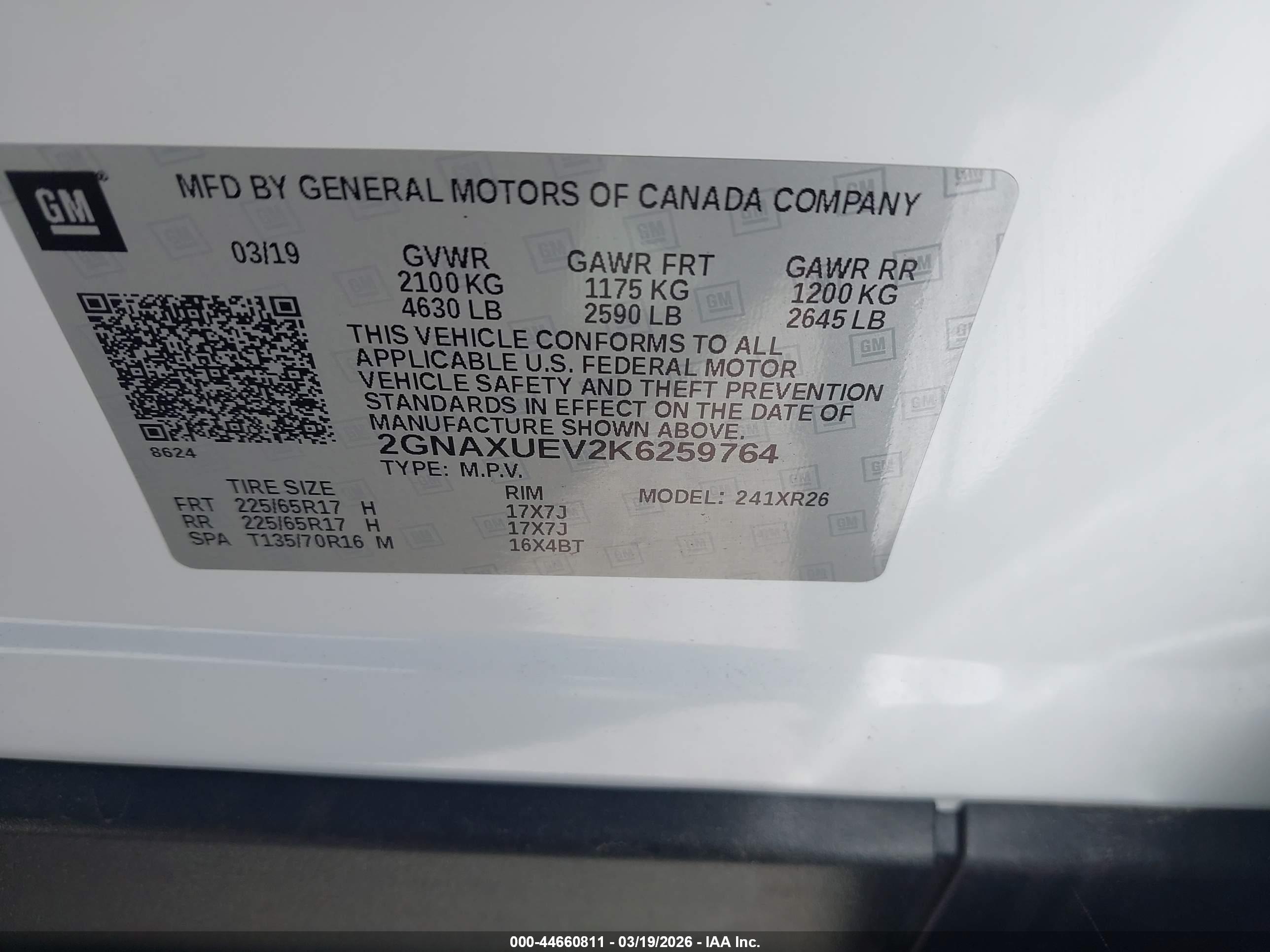CHEVROLET EQUINOX image 9