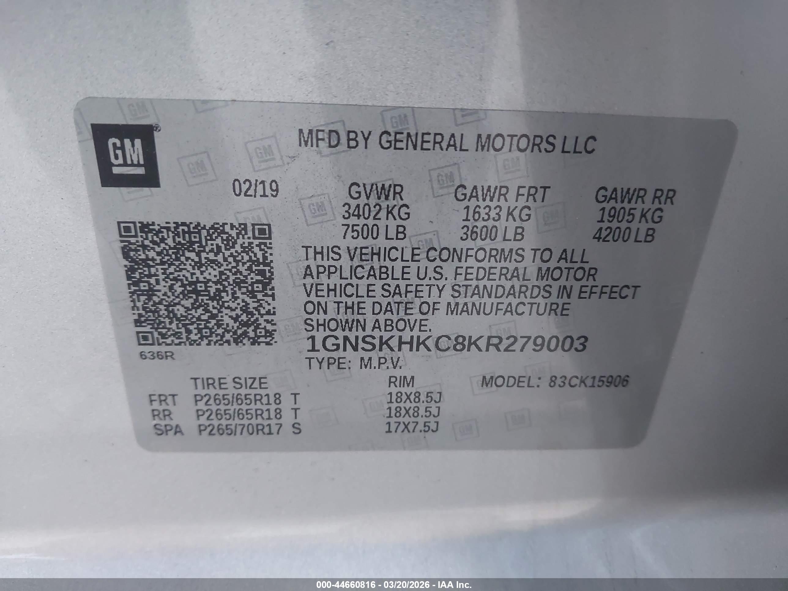 CHEVROLET SUBURBAN image 9