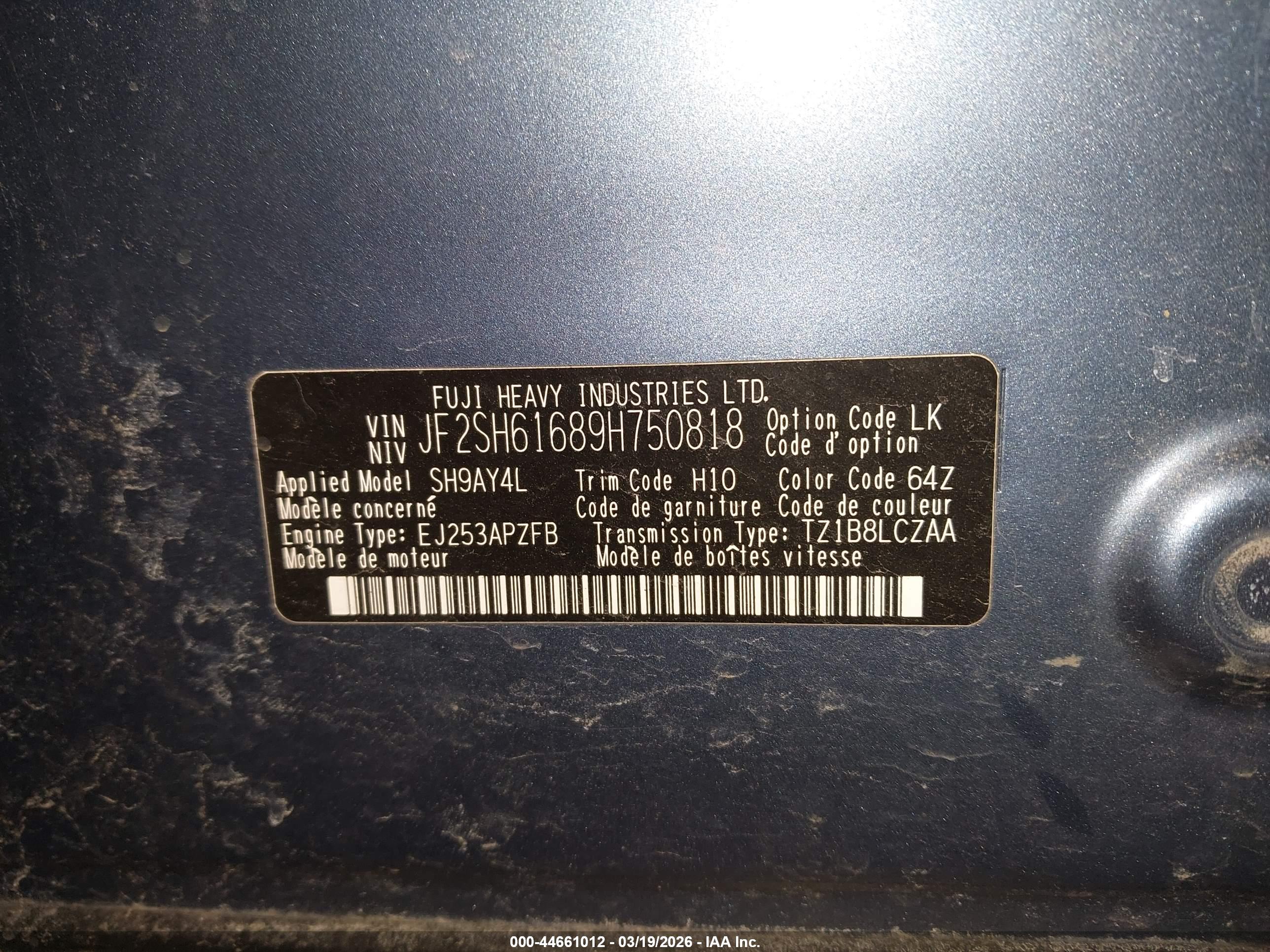 SUBARU FORESTER image 9