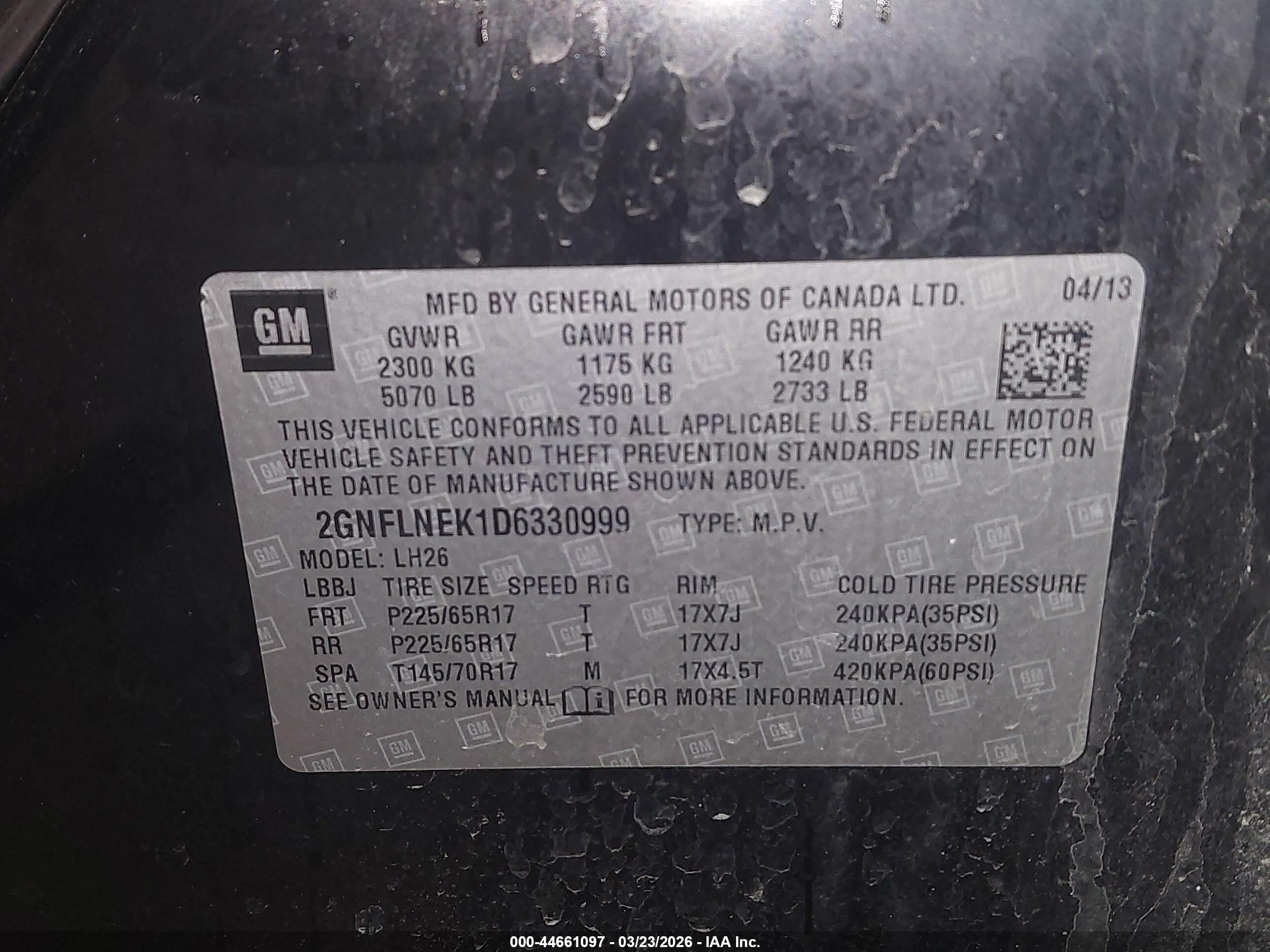 CHEVROLET EQUINOX image 9