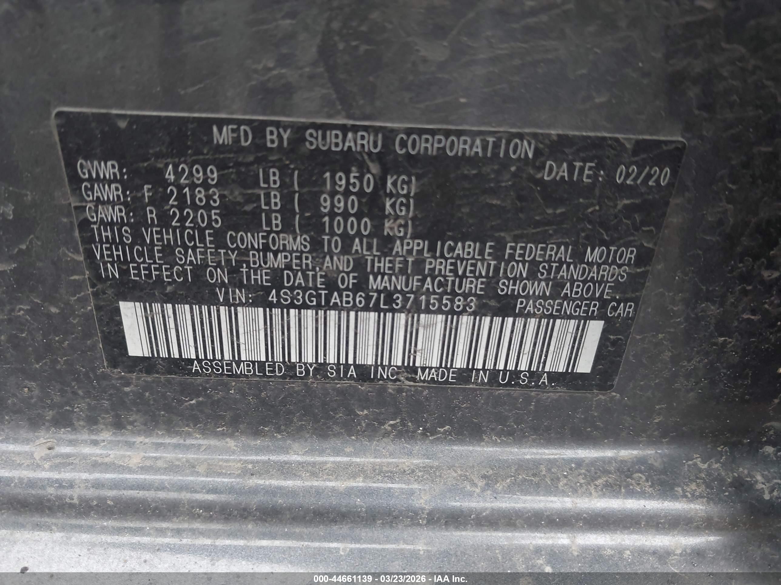 SUBARU IMPREZA image 9