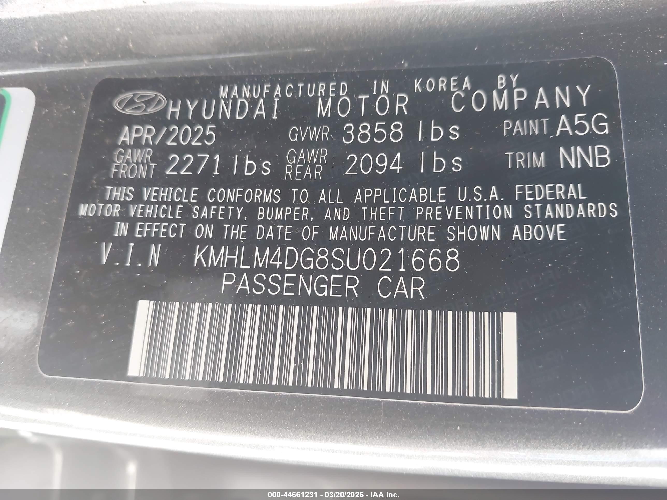 HYUNDAI ELANTRA image 9