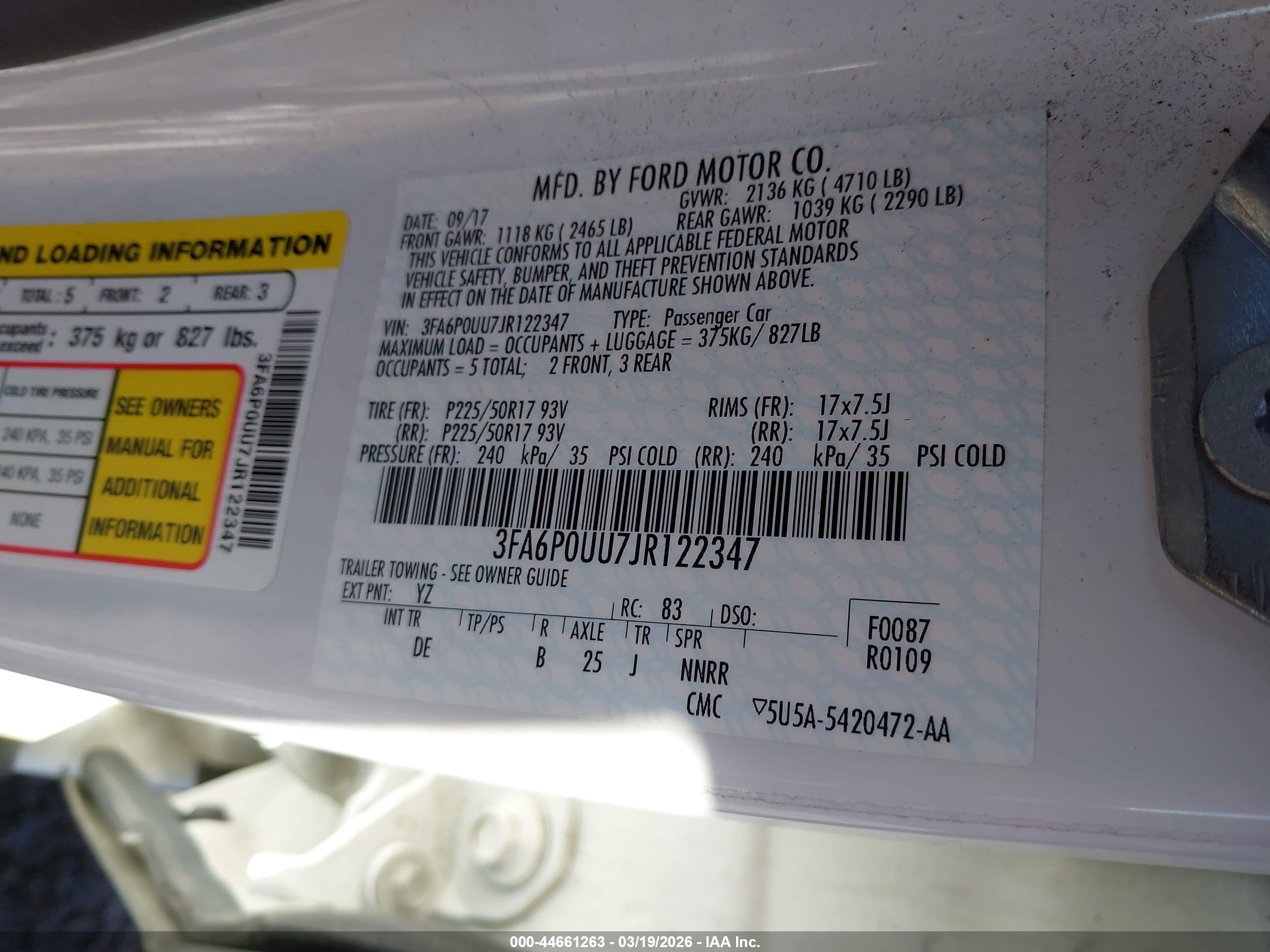 FORD FUSION image 9