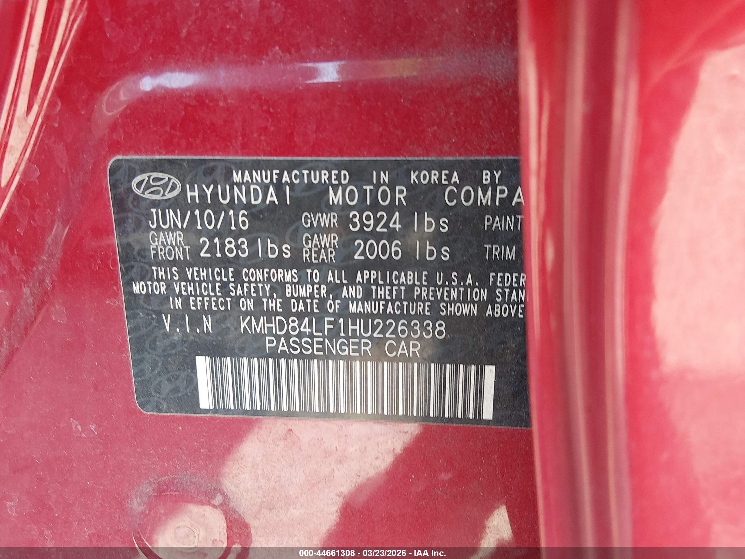 HYUNDAI ELANTRA image 9