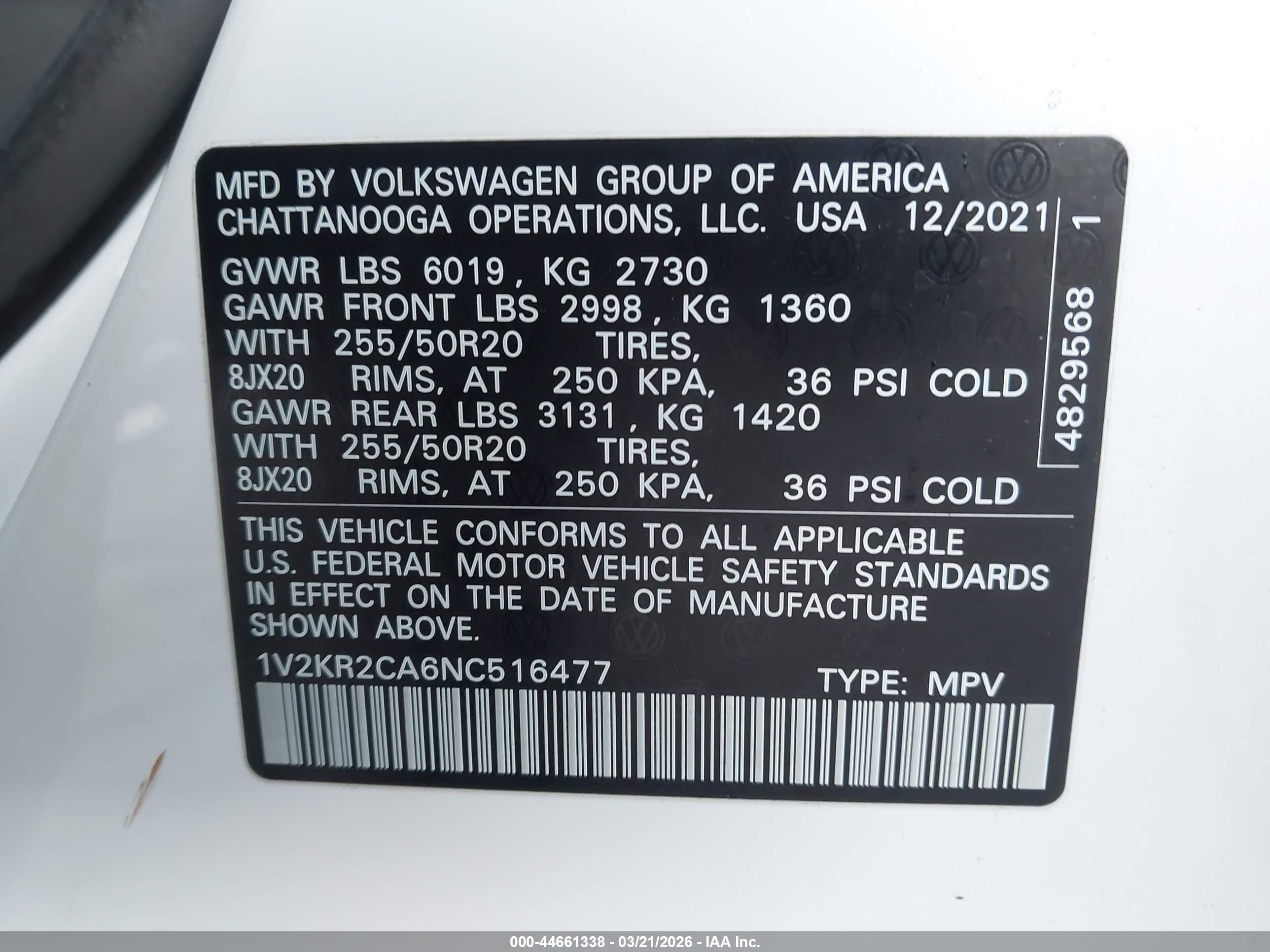 VOLKSWAGEN ATLAS image 9