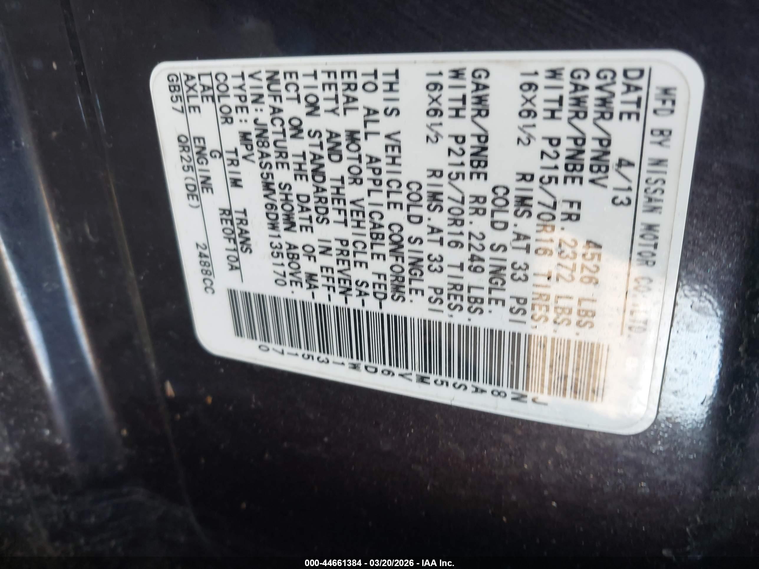 NISSAN ROGUE image 9