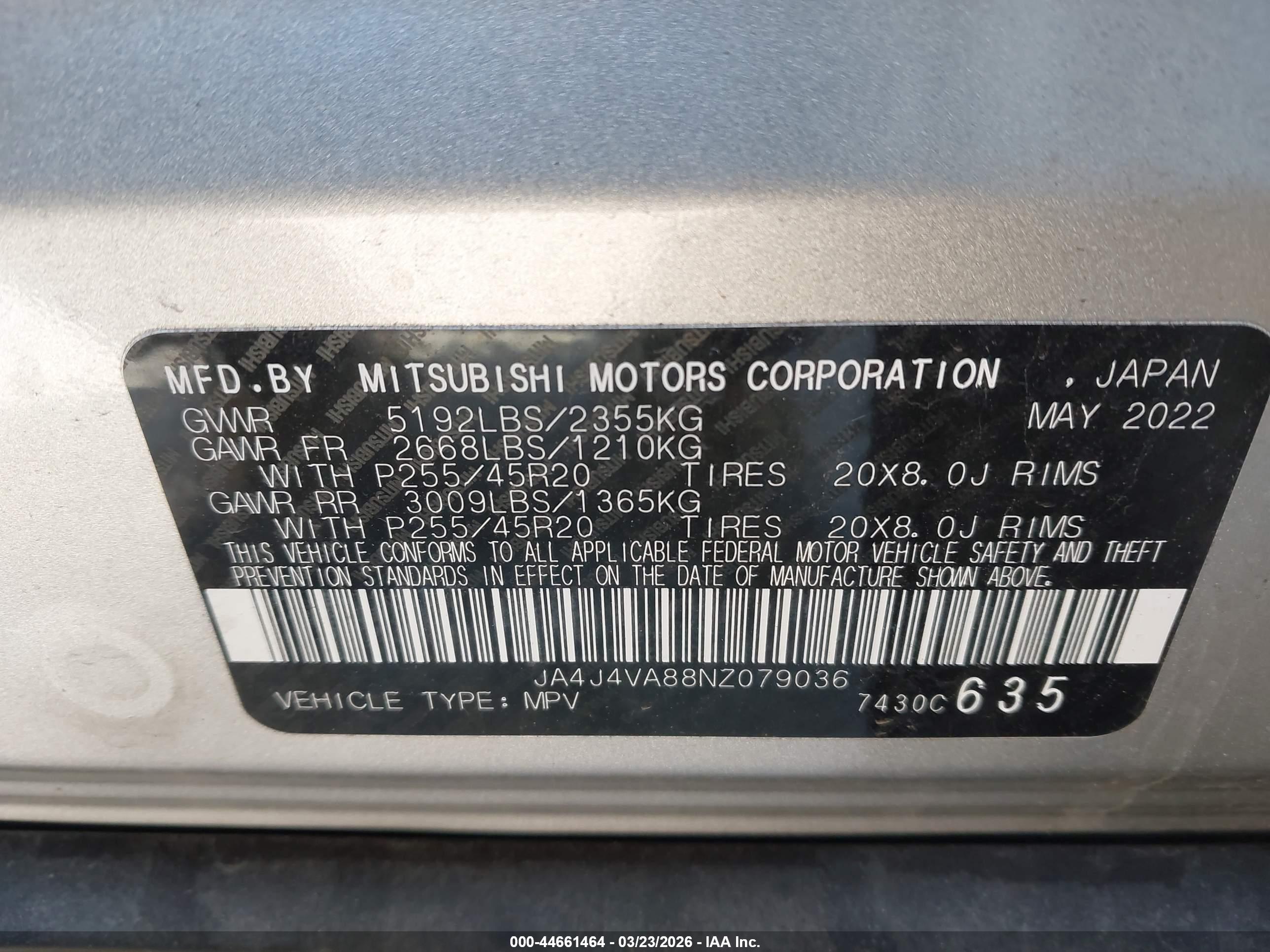 MITSUBISHI OUTLANDER image 9