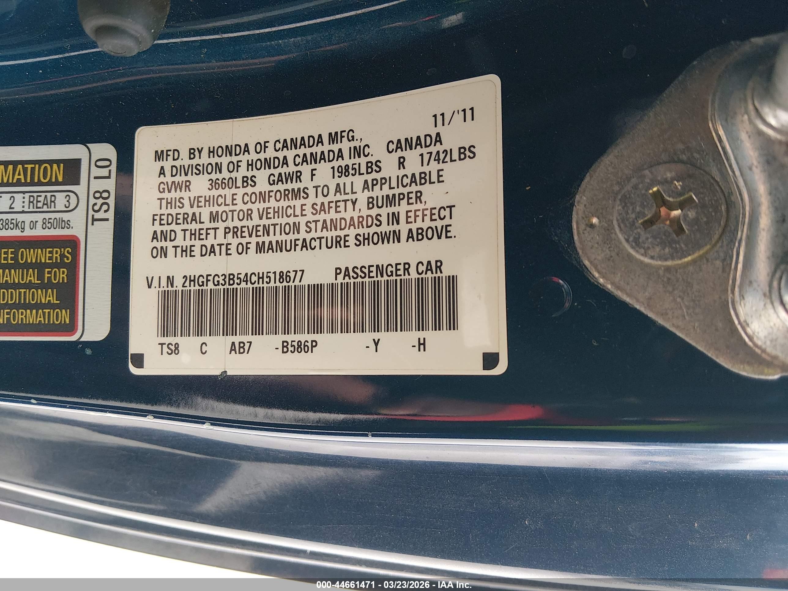 HONDA CIVIC image 9