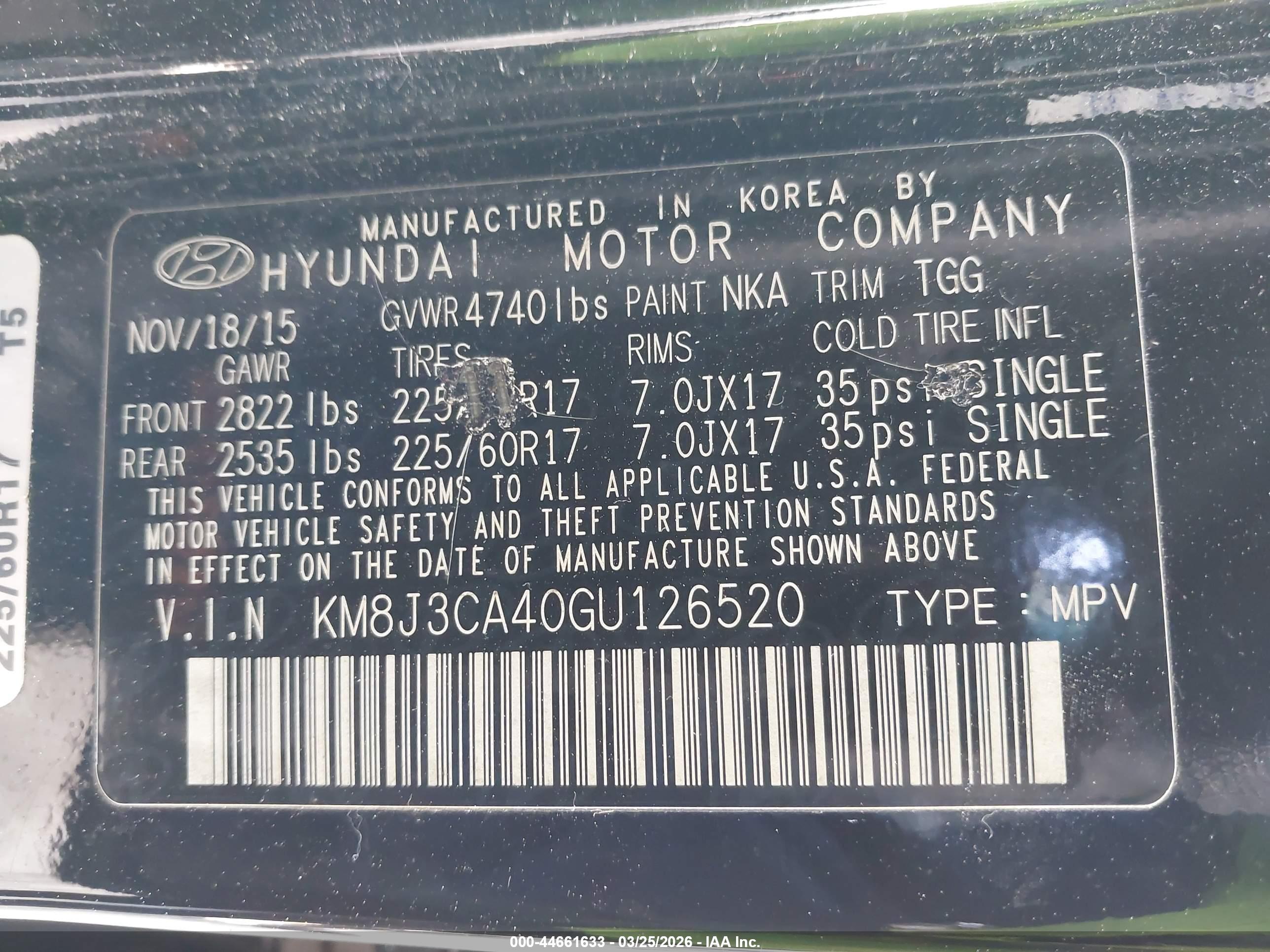 HYUNDAI TUCSON image 9