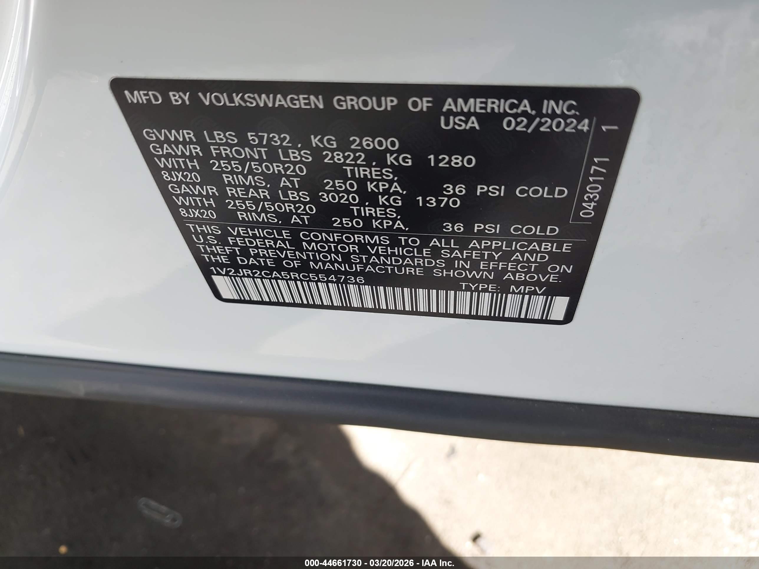 VOLKSWAGEN ATLAS image 9