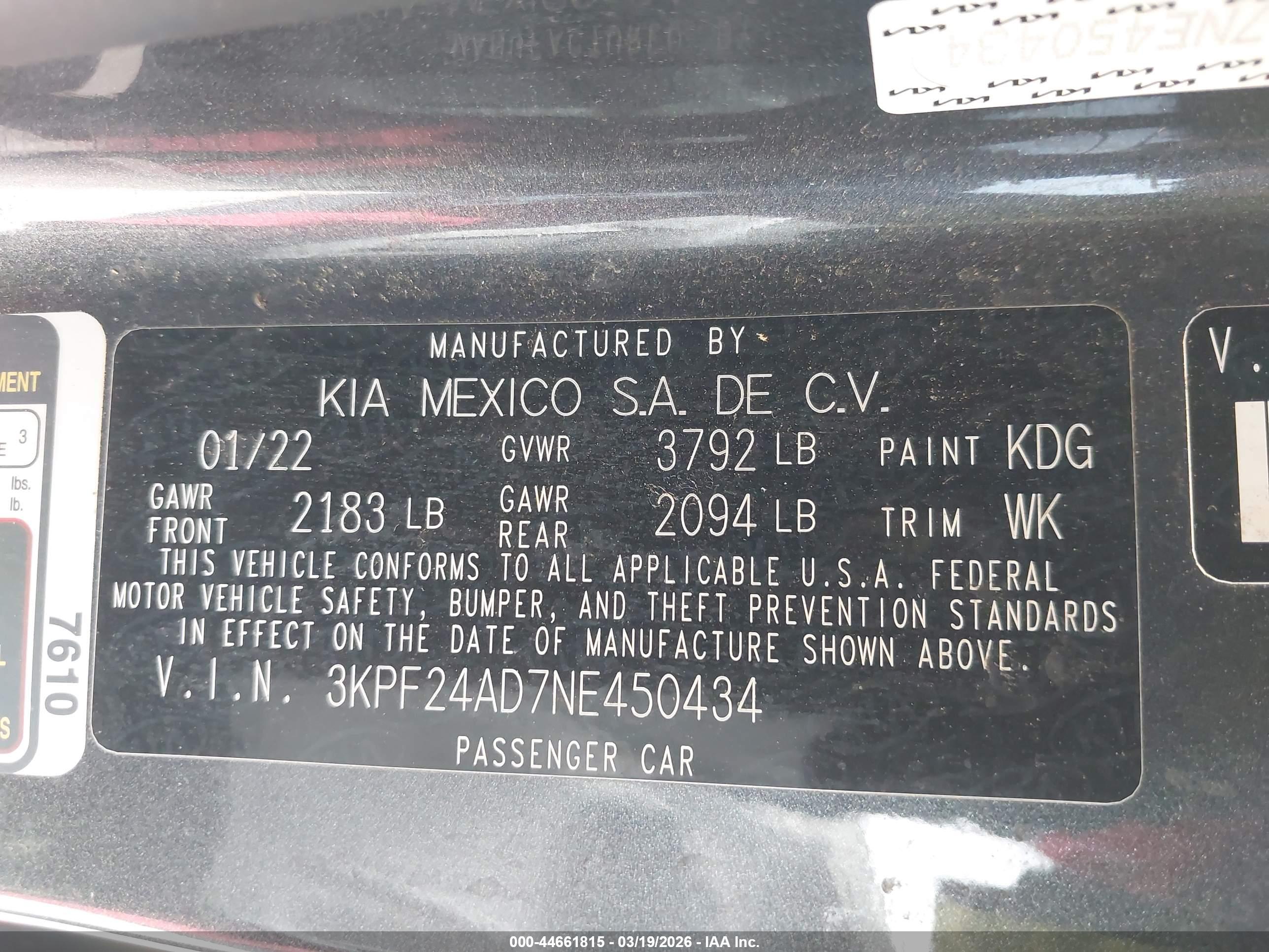 KIA FORTE image 9