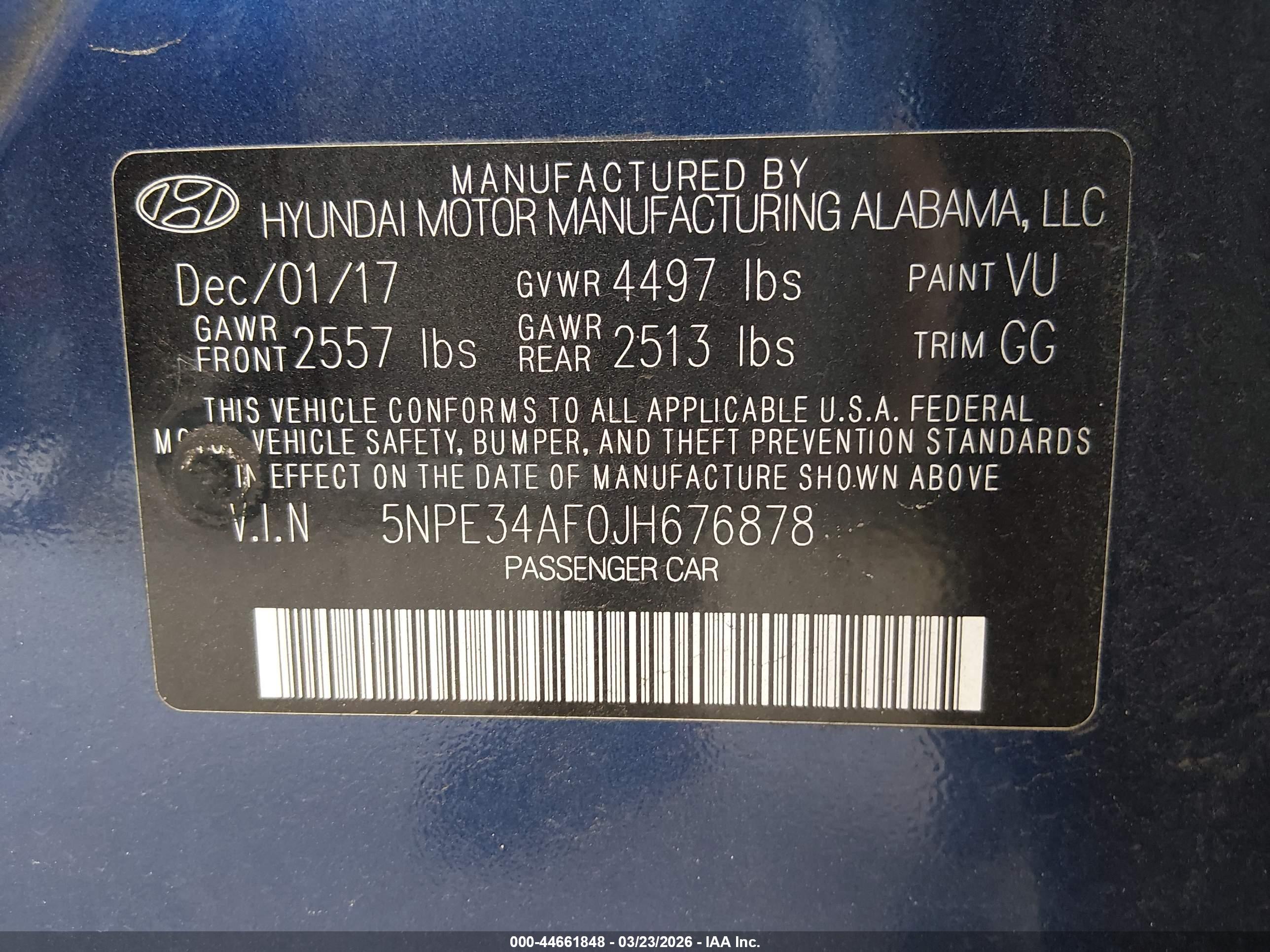 HYUNDAI SONATA image 9
