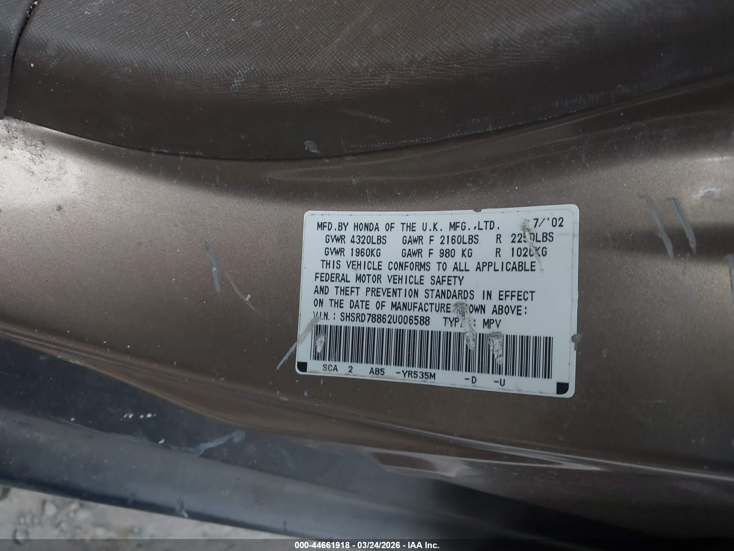 HONDA CR-V image 9