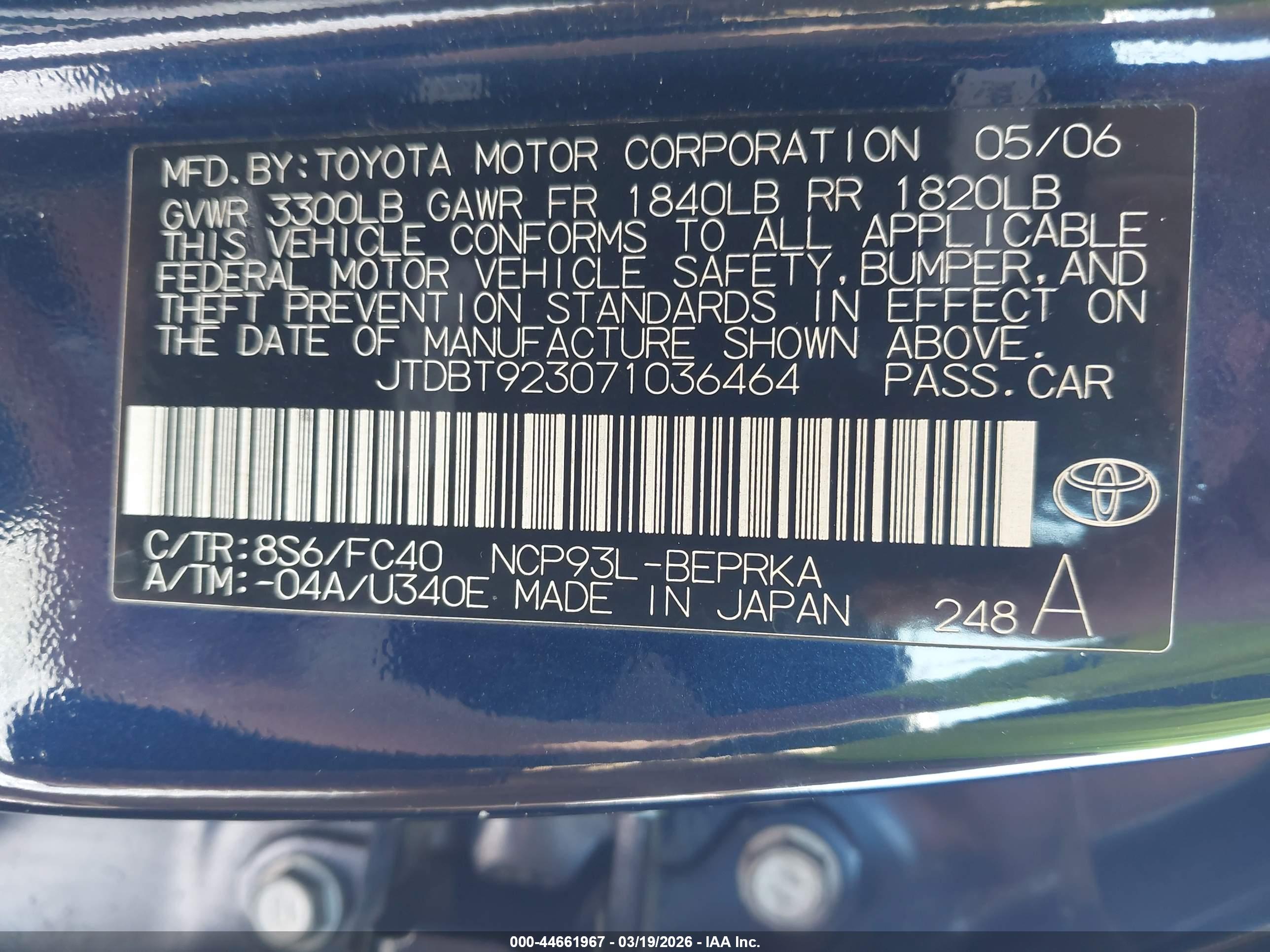 TOYOTA YARIS image 9