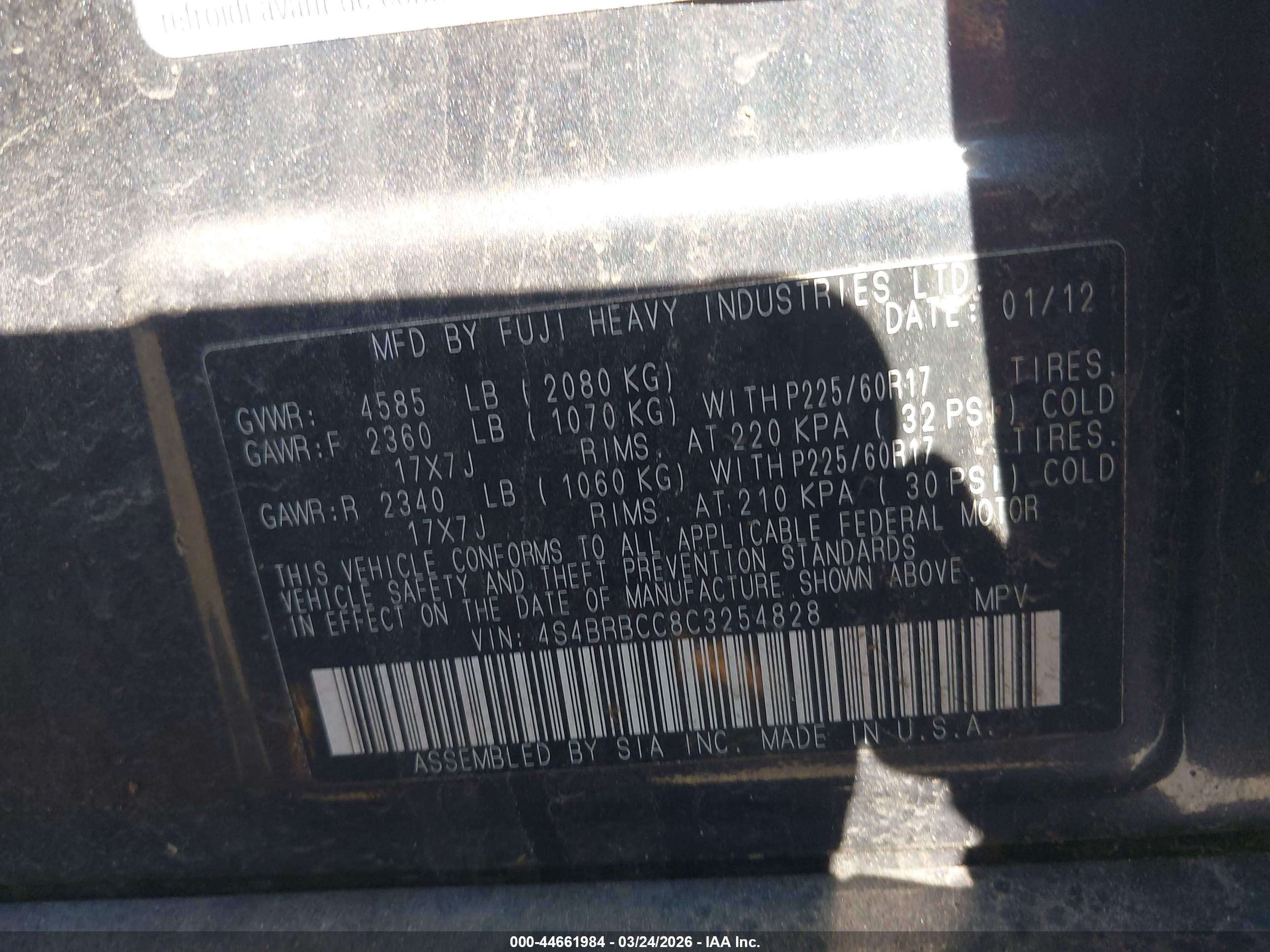 SUBARU OUTBACK image 9