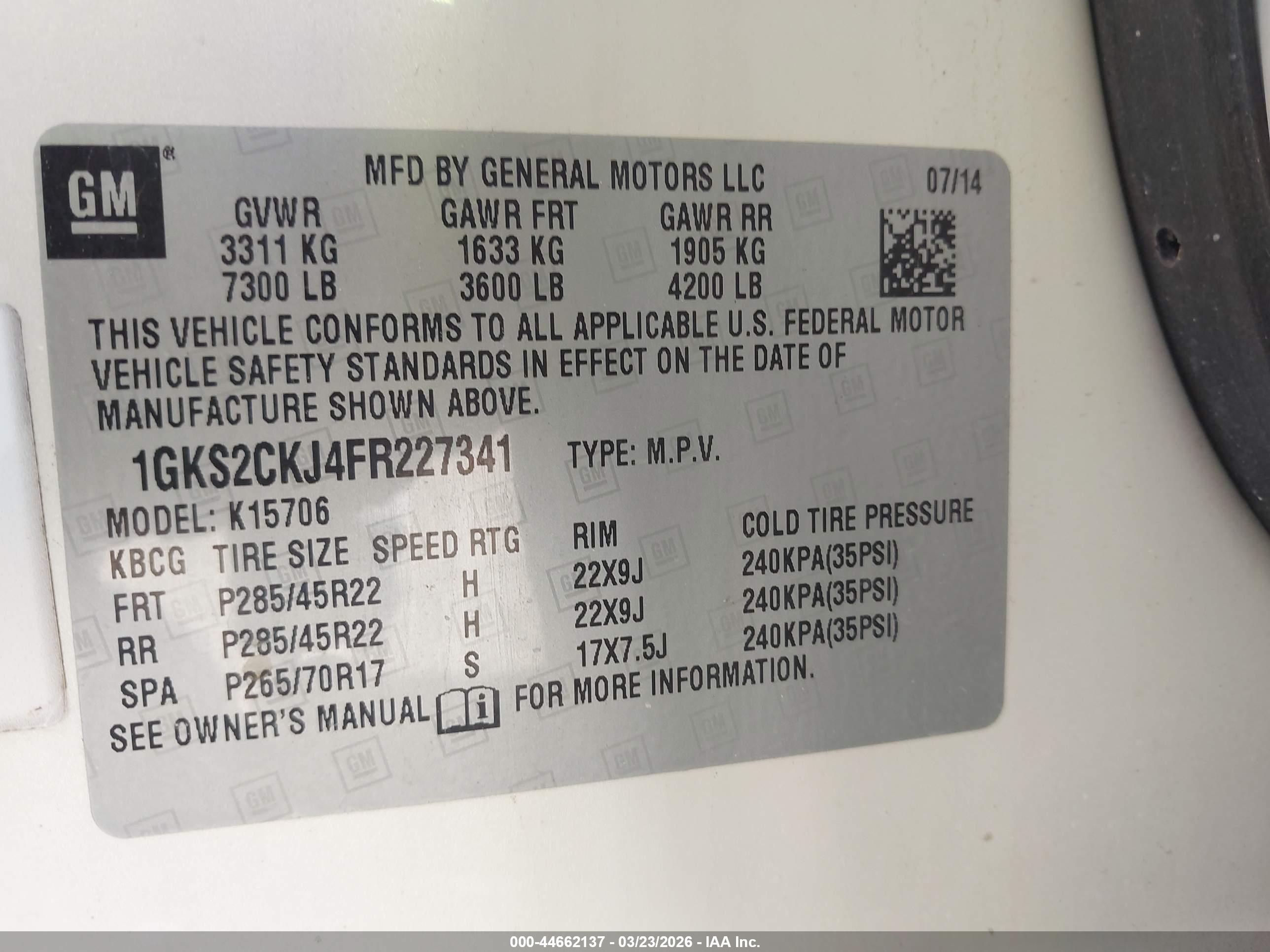 GMC YUKON image 9