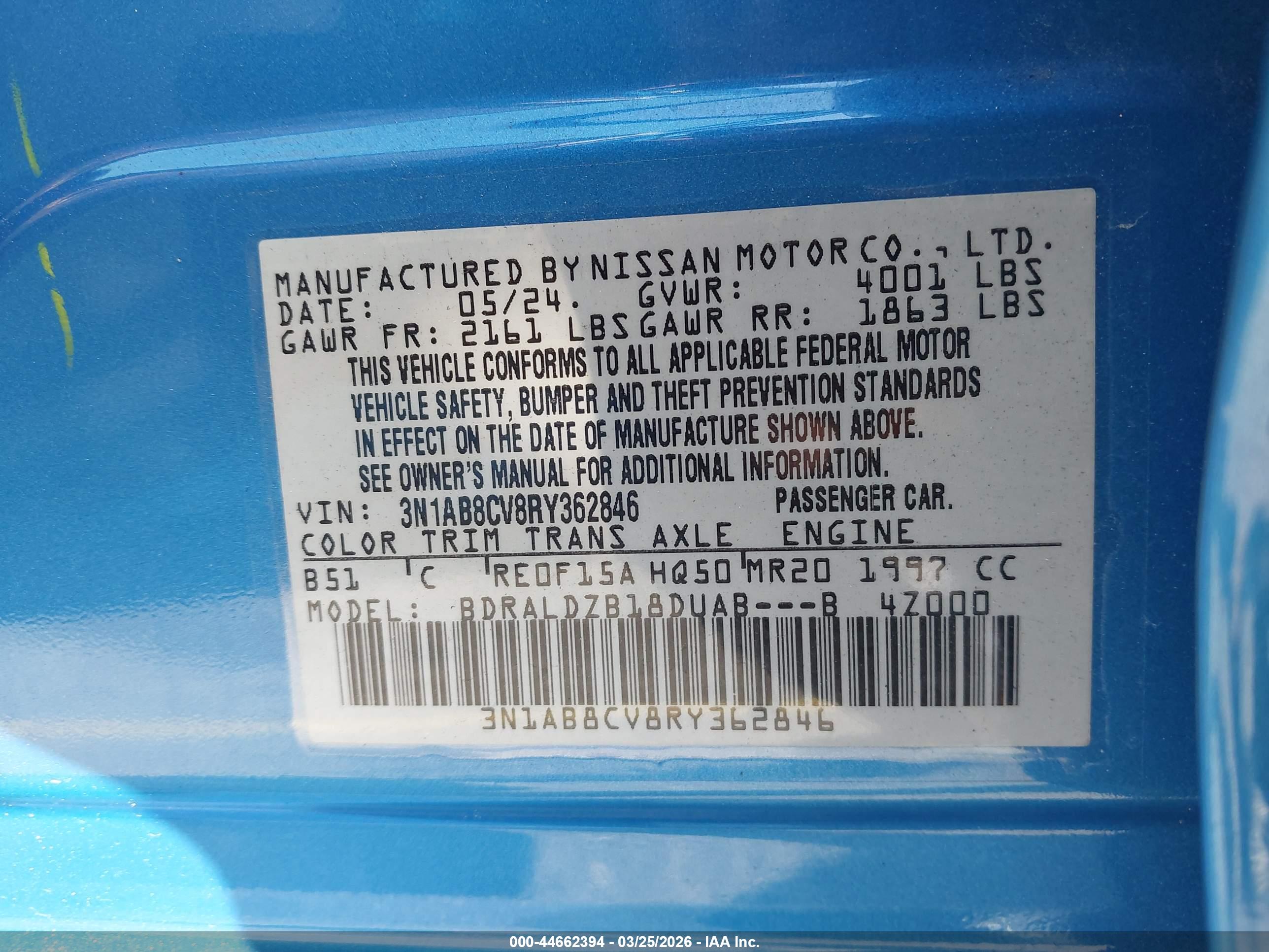 NISSAN SENTRA image 9