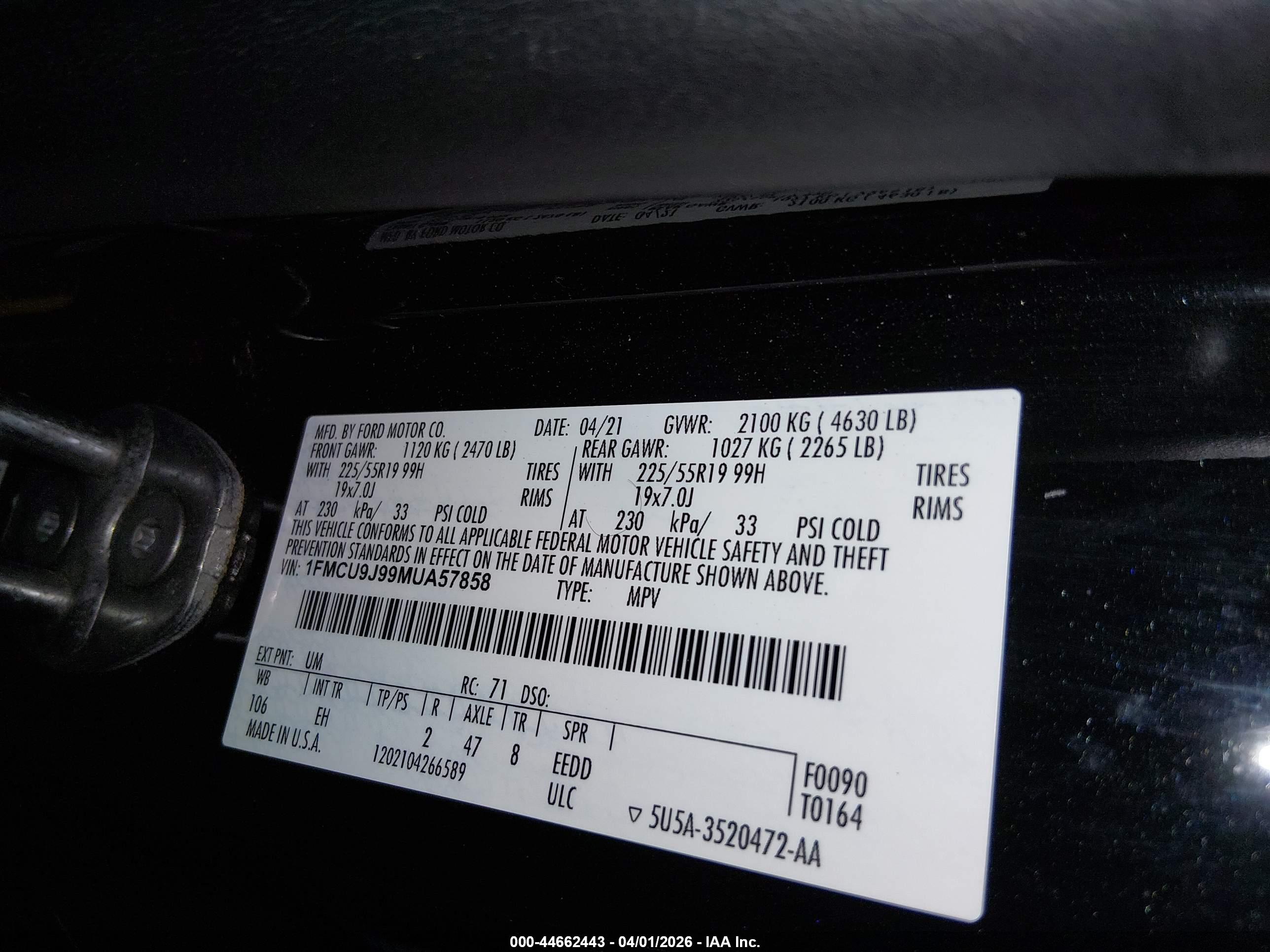 FORD ESCAPE image 9