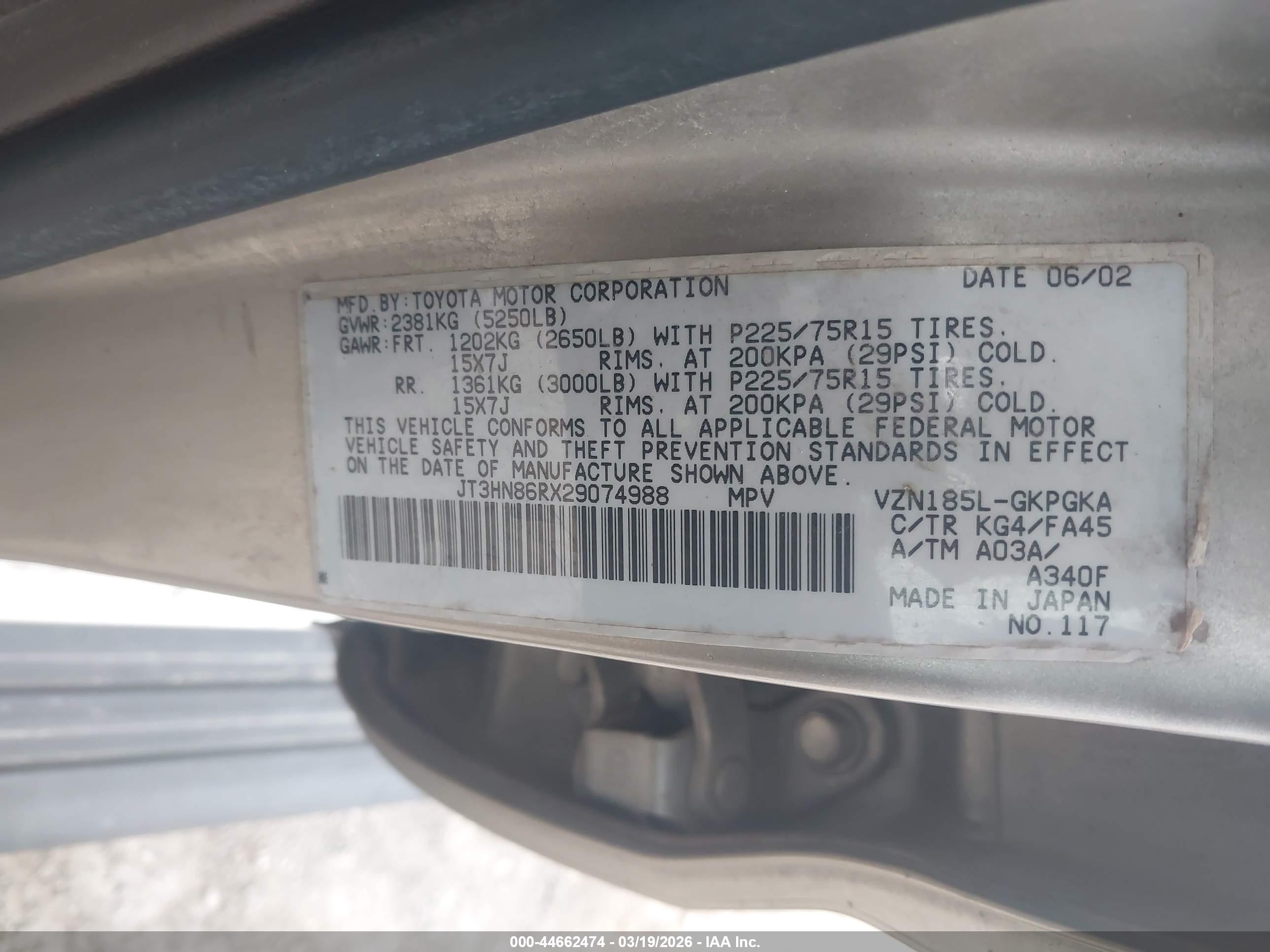 TOYOTA 4RUNNER image 9